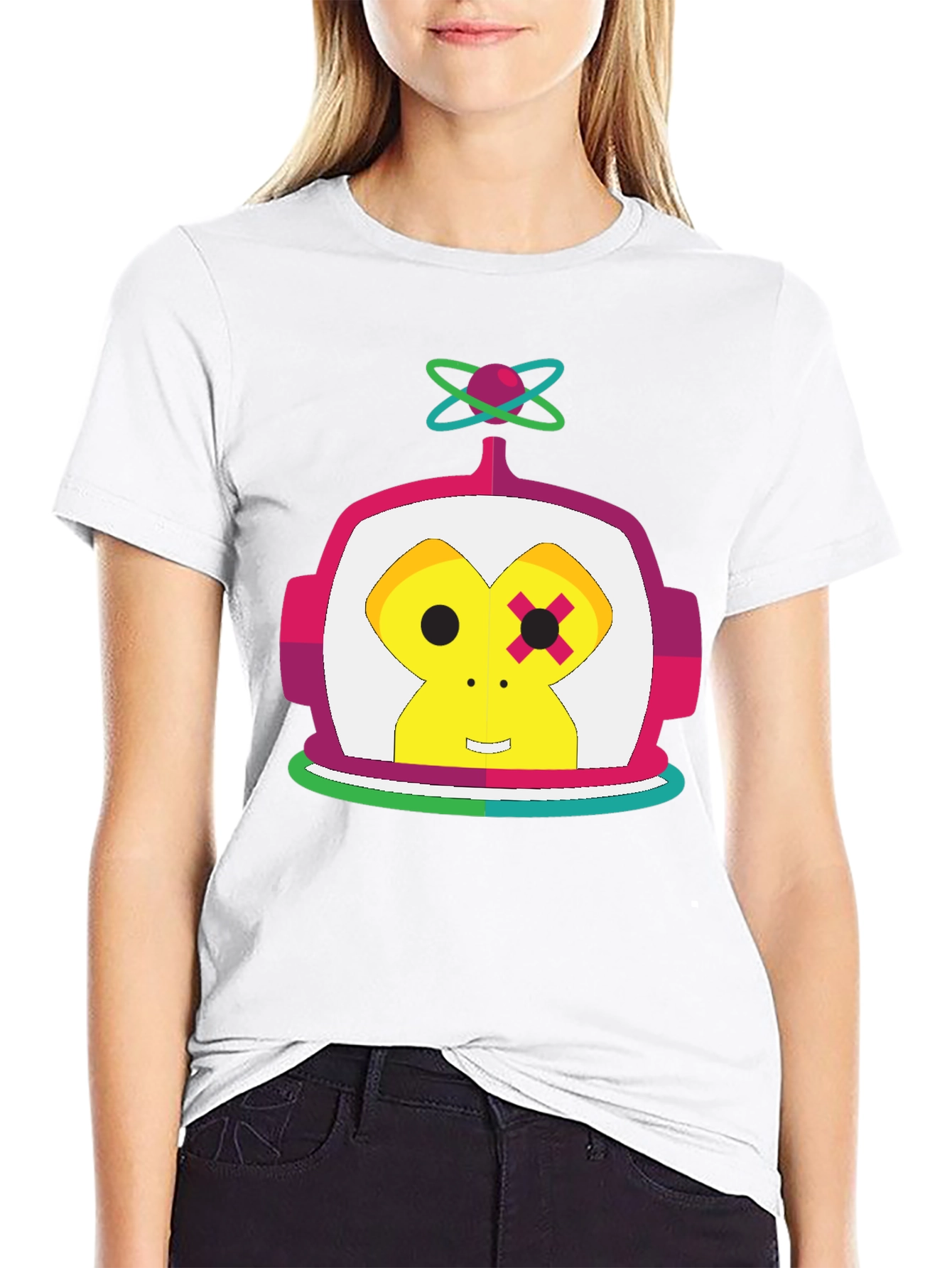Funky Monkey Astronaut Graphic T-Shirt