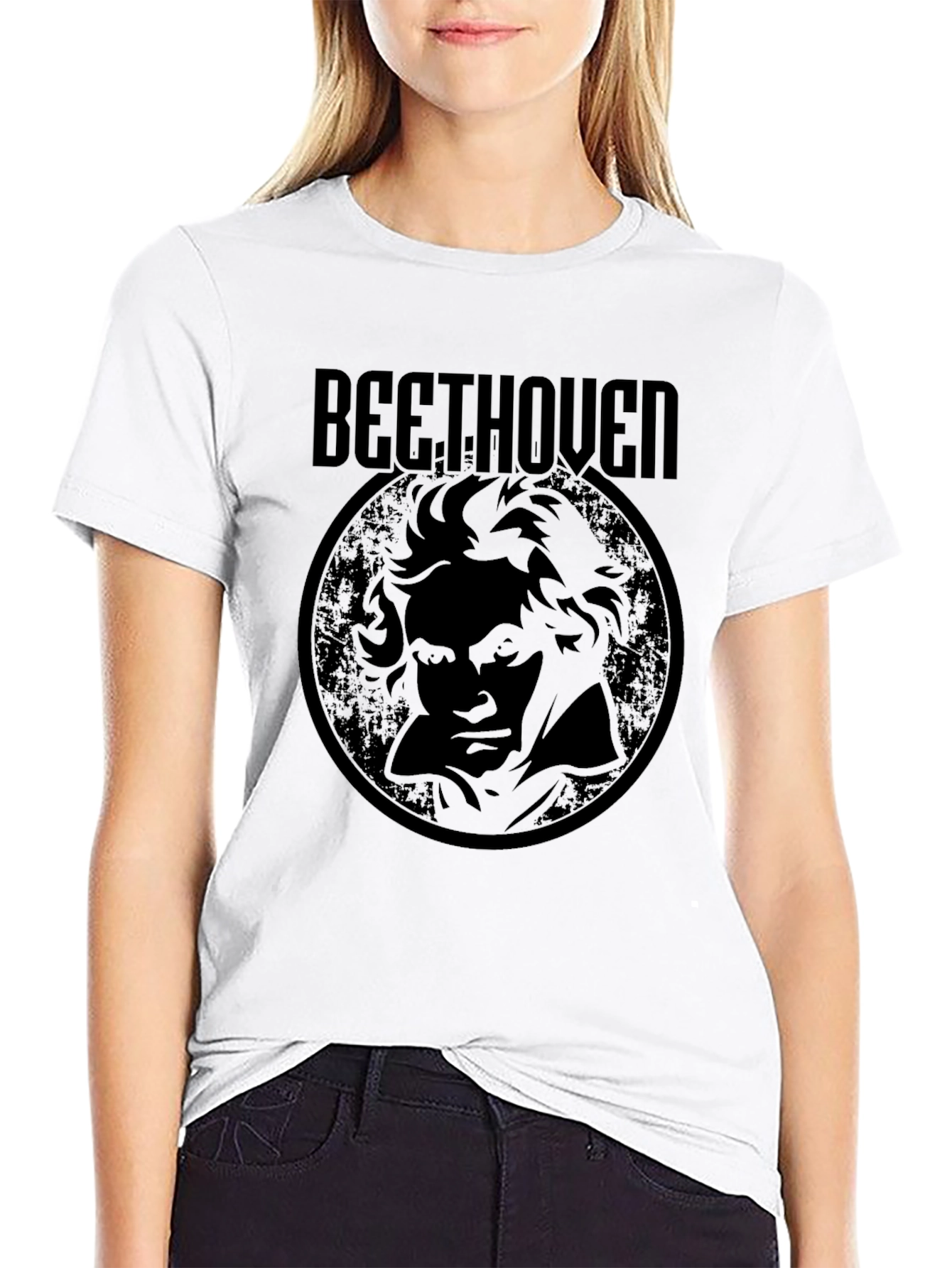 Beethoven Graphic T-Shirt - Classic Musician Tee