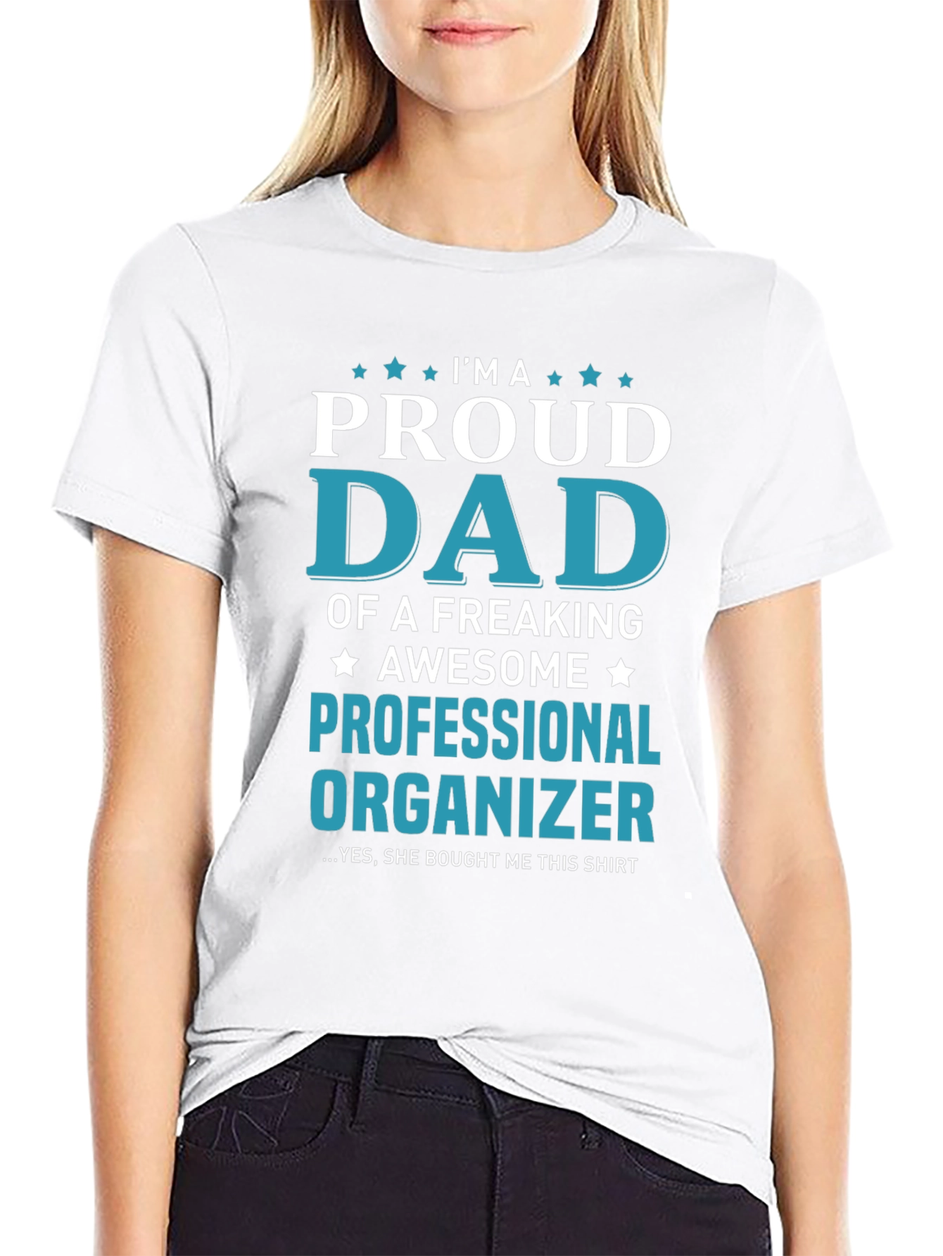 Proud Dad Professional Organizer T-Shirt