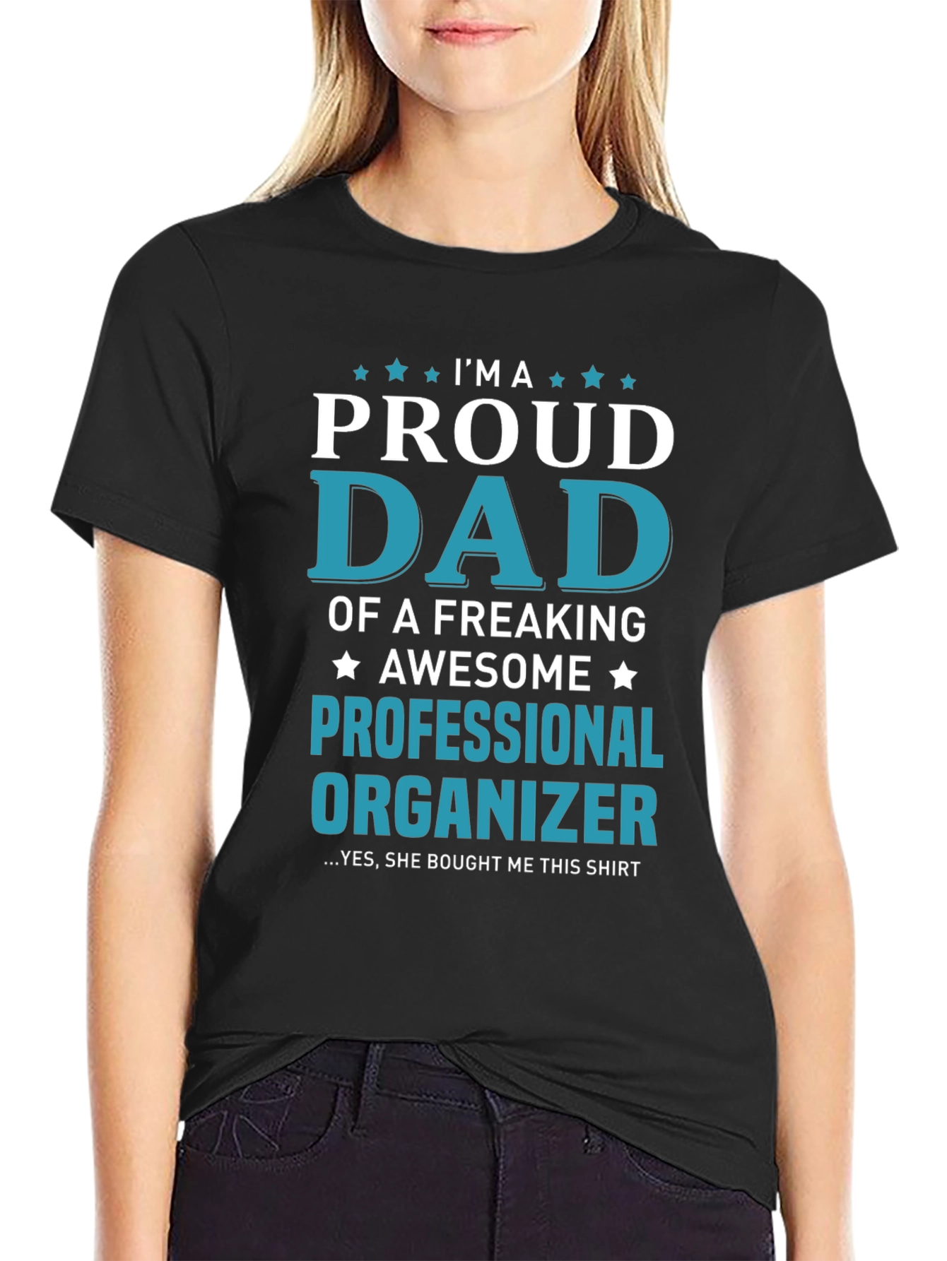 Proud Dad Professional Organizer T-Shirt
