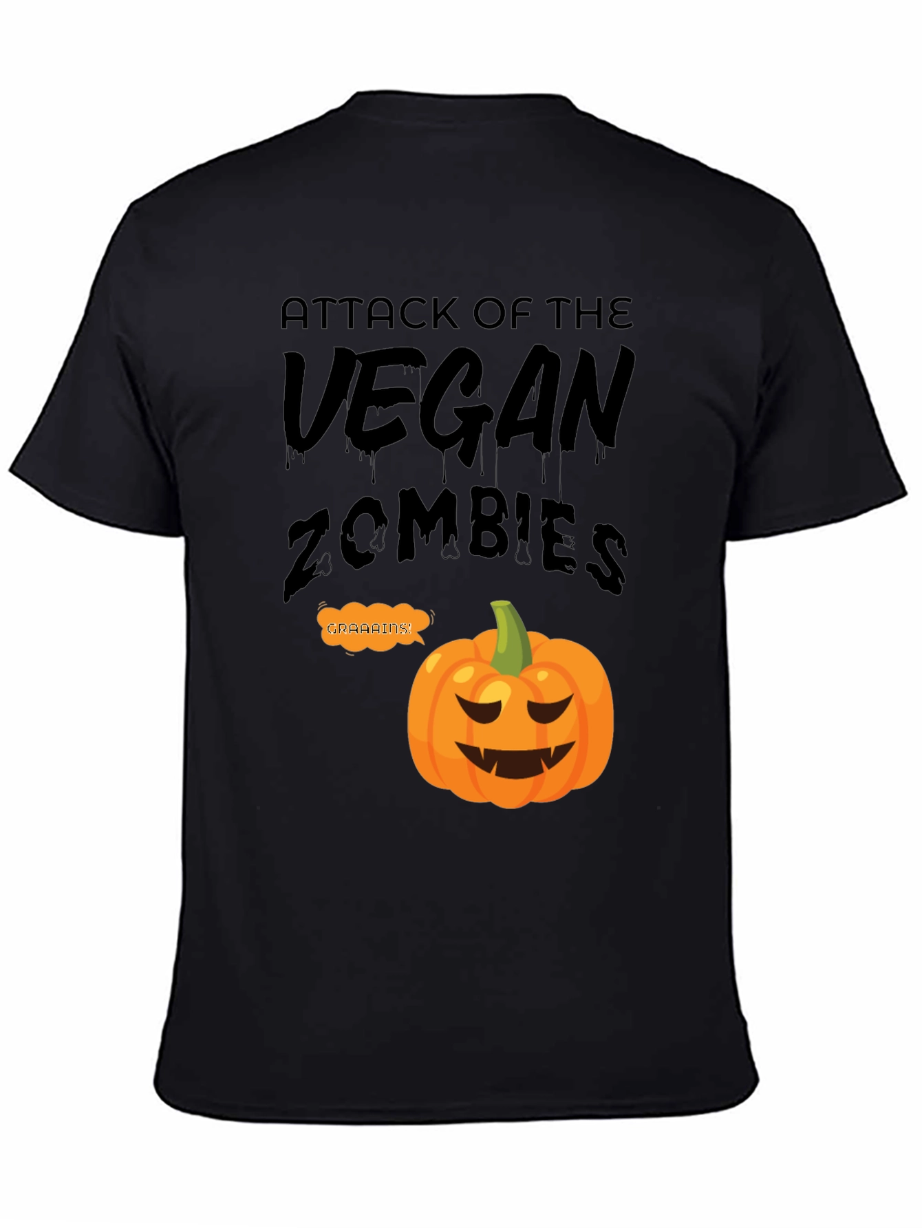 Vegan Zombies Halloween T-Shirt