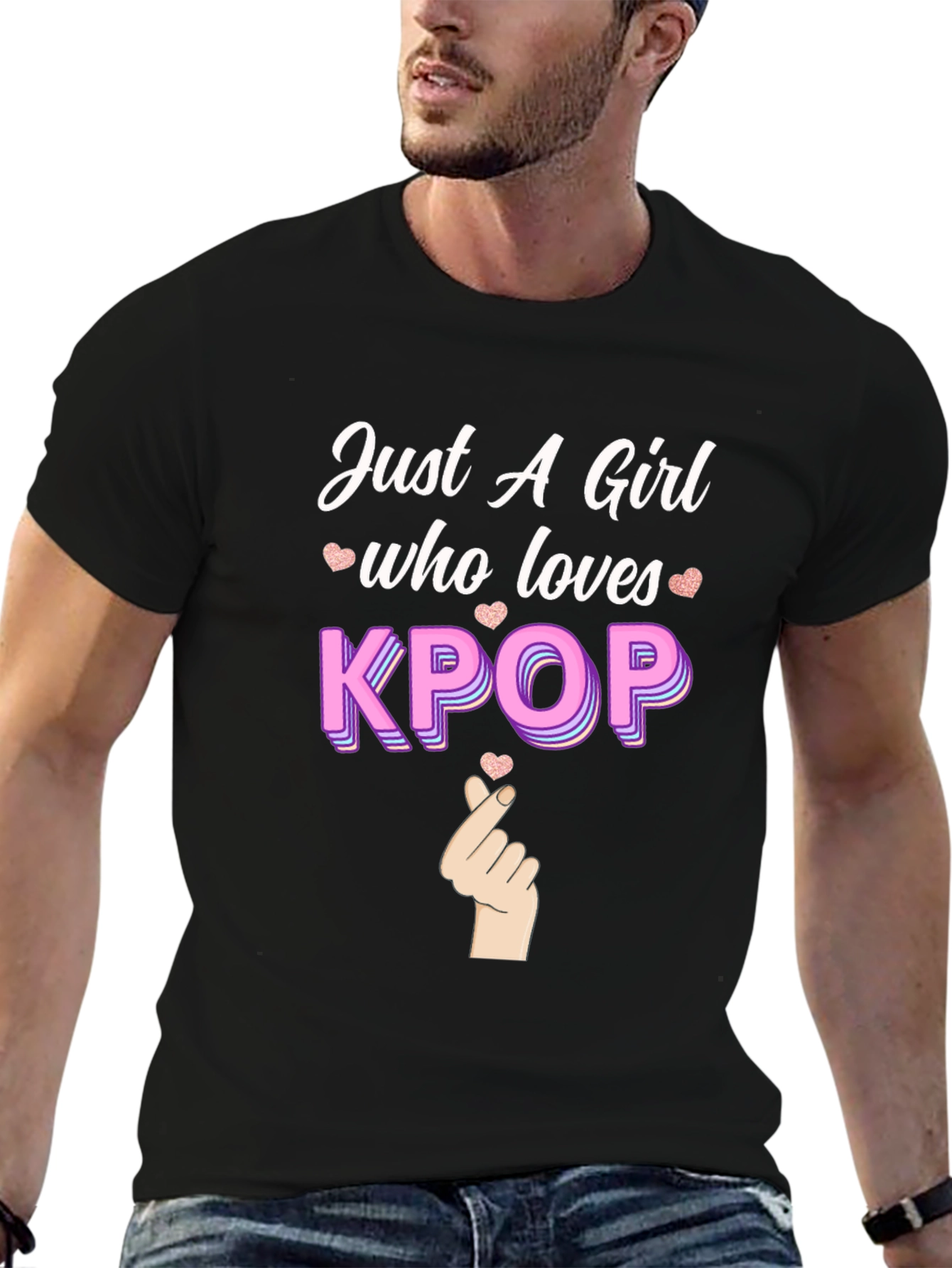 Just A Girl Who Loves Kpop T-Shirt