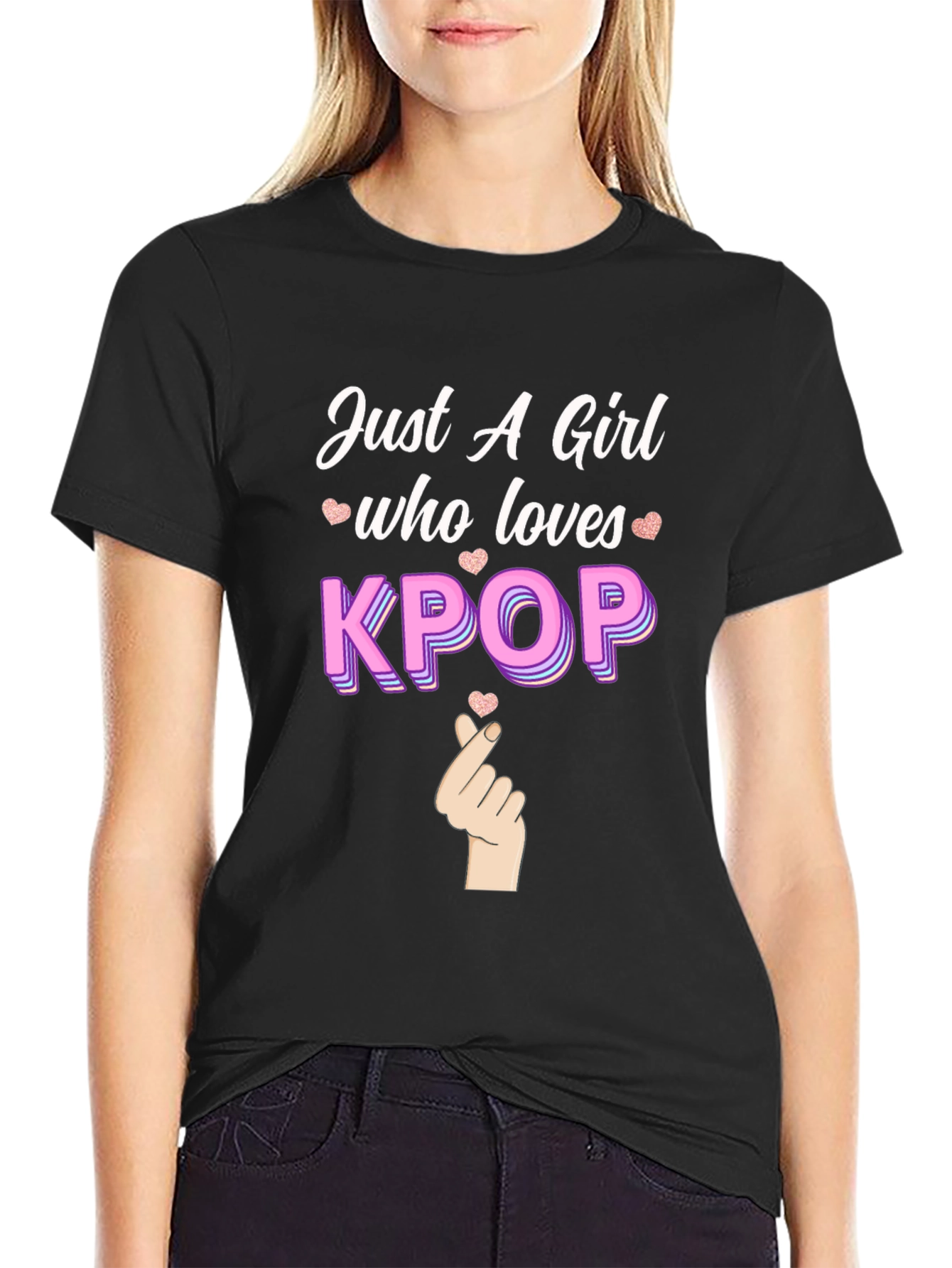 Just A Girl Who Loves Kpop T-Shirt
