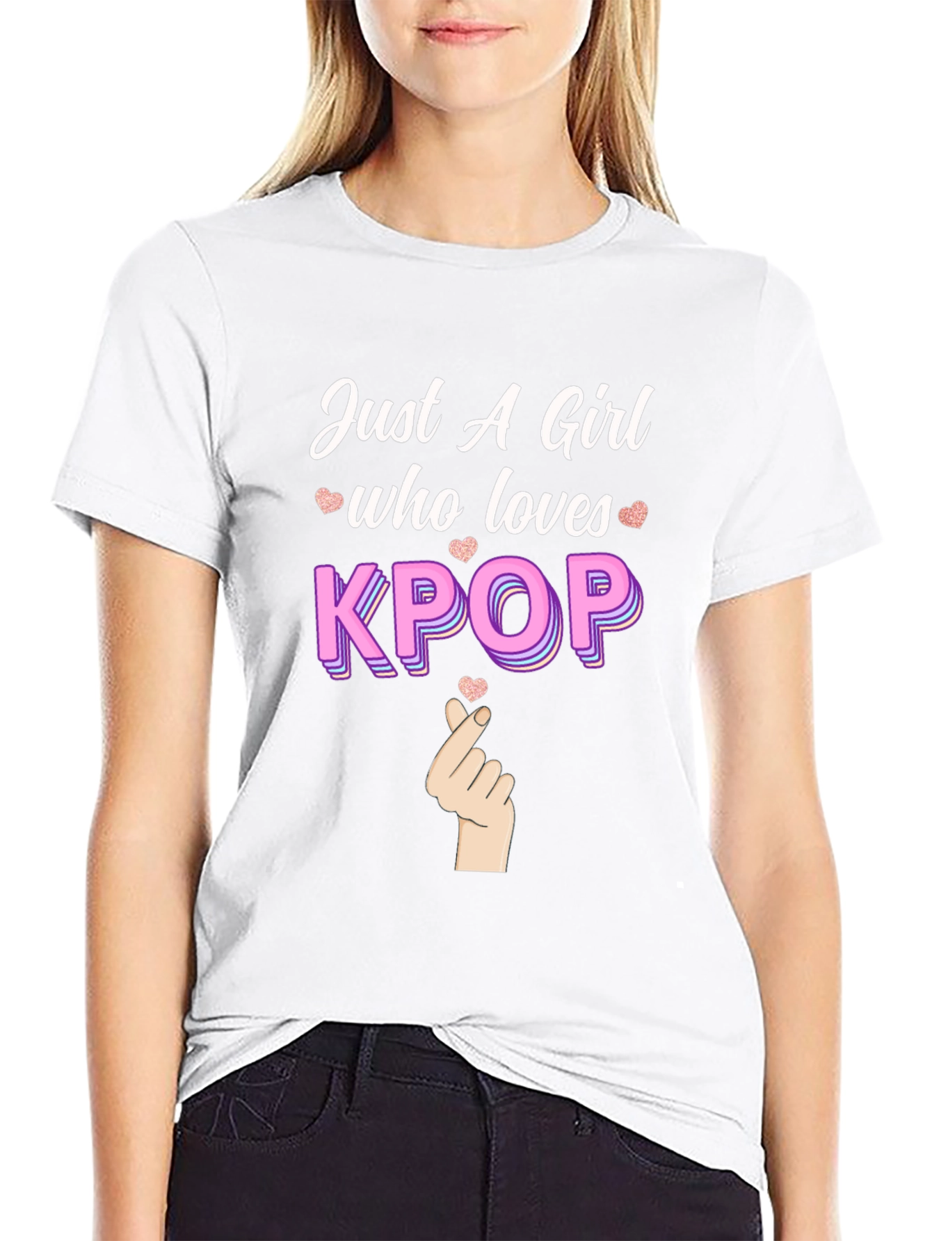 Just A Girl Who Loves Kpop T-Shirt