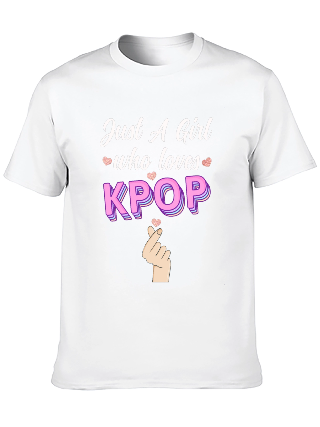 Just A Girl Who Loves Kpop T-Shirt