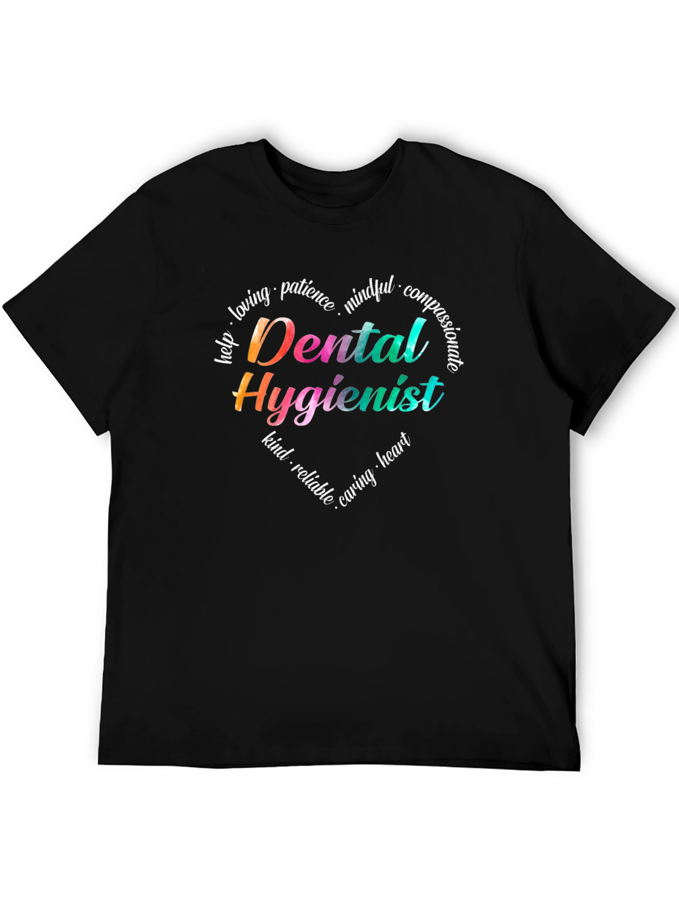 Dental Hygienist Heart T-Shirt