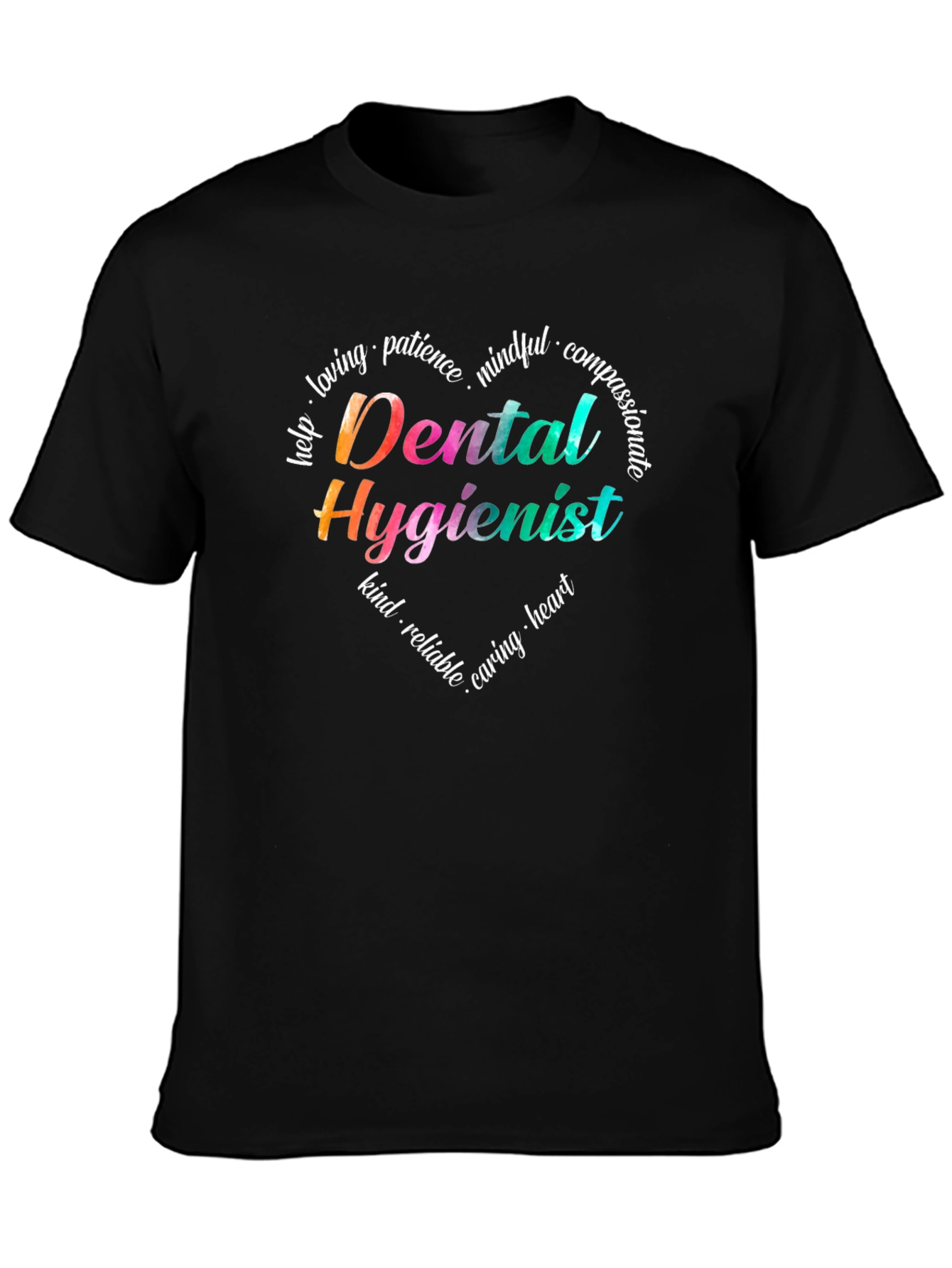 Dental Hygienist Heart T-Shirt