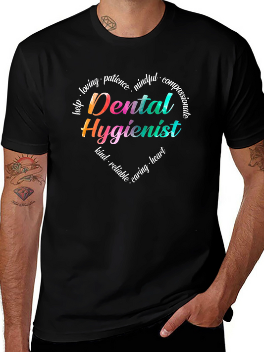 Dental Hygienist Heart T-Shirt