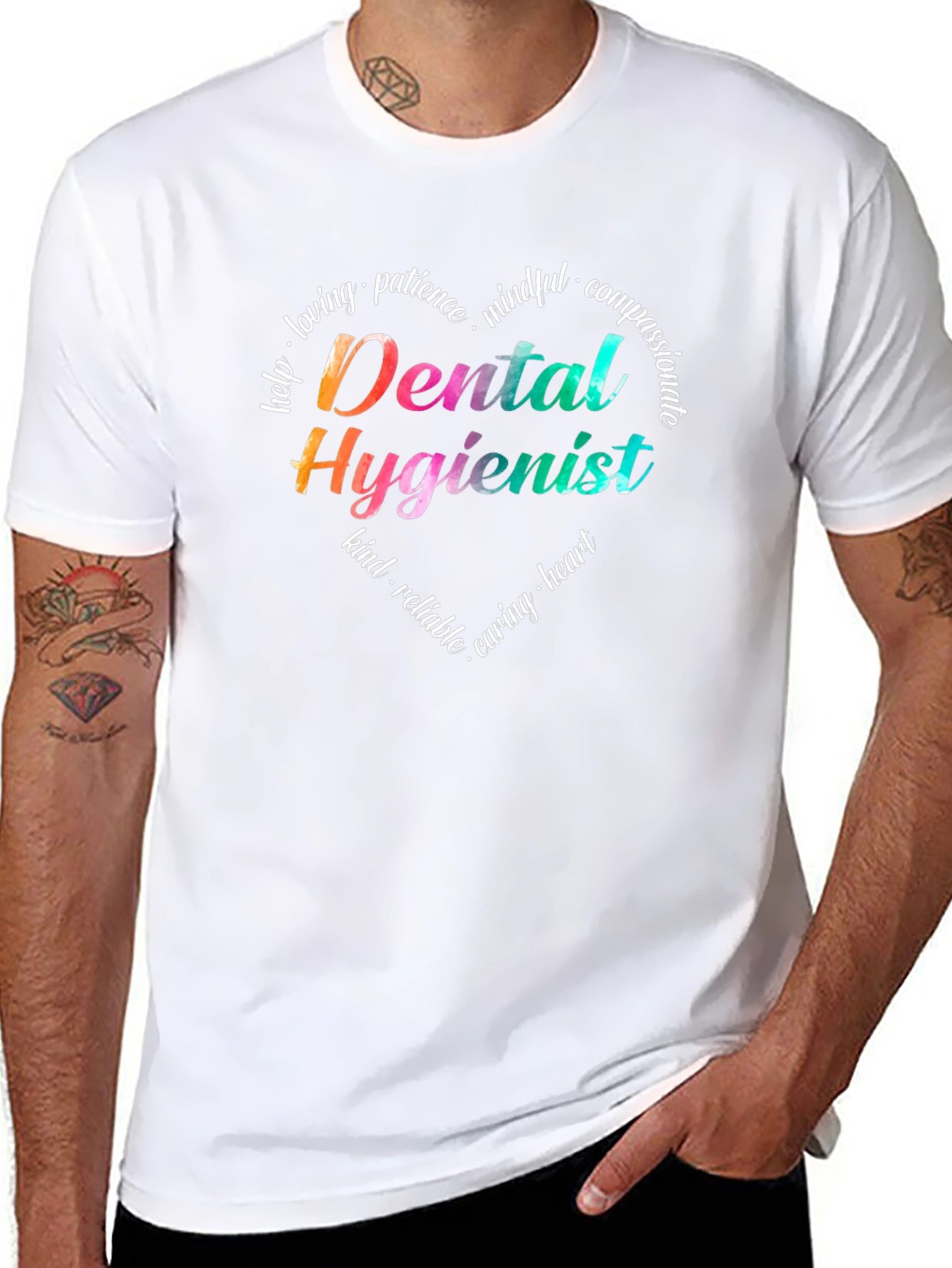 Dental Hygienist Heart T-Shirt