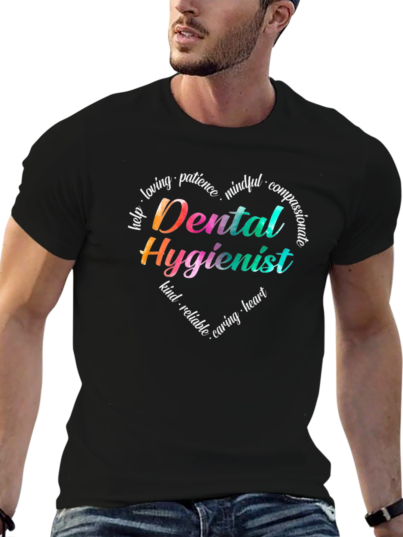 Dental Hygienist Heart T-Shirt
