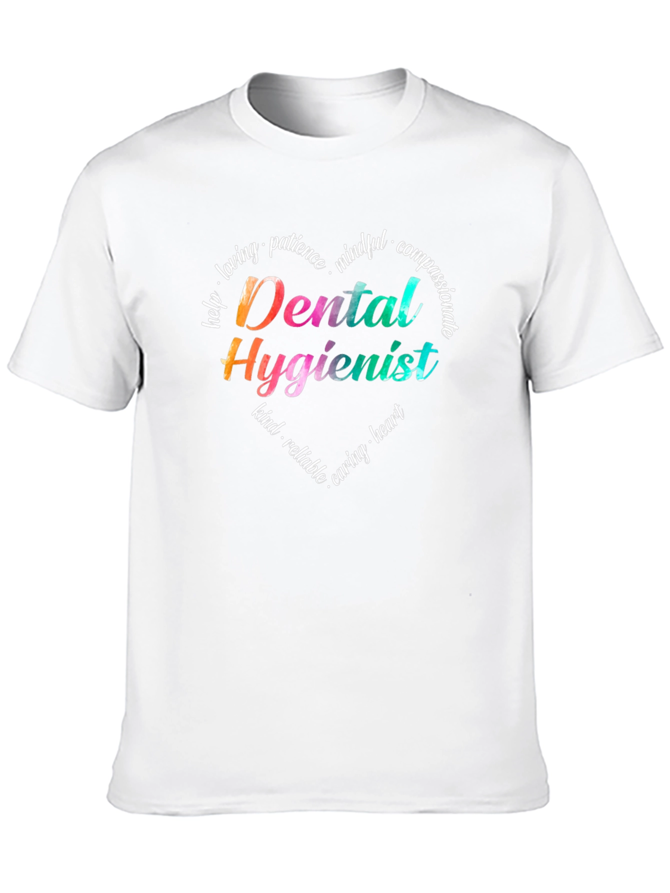 Dental Hygienist Heart T-Shirt