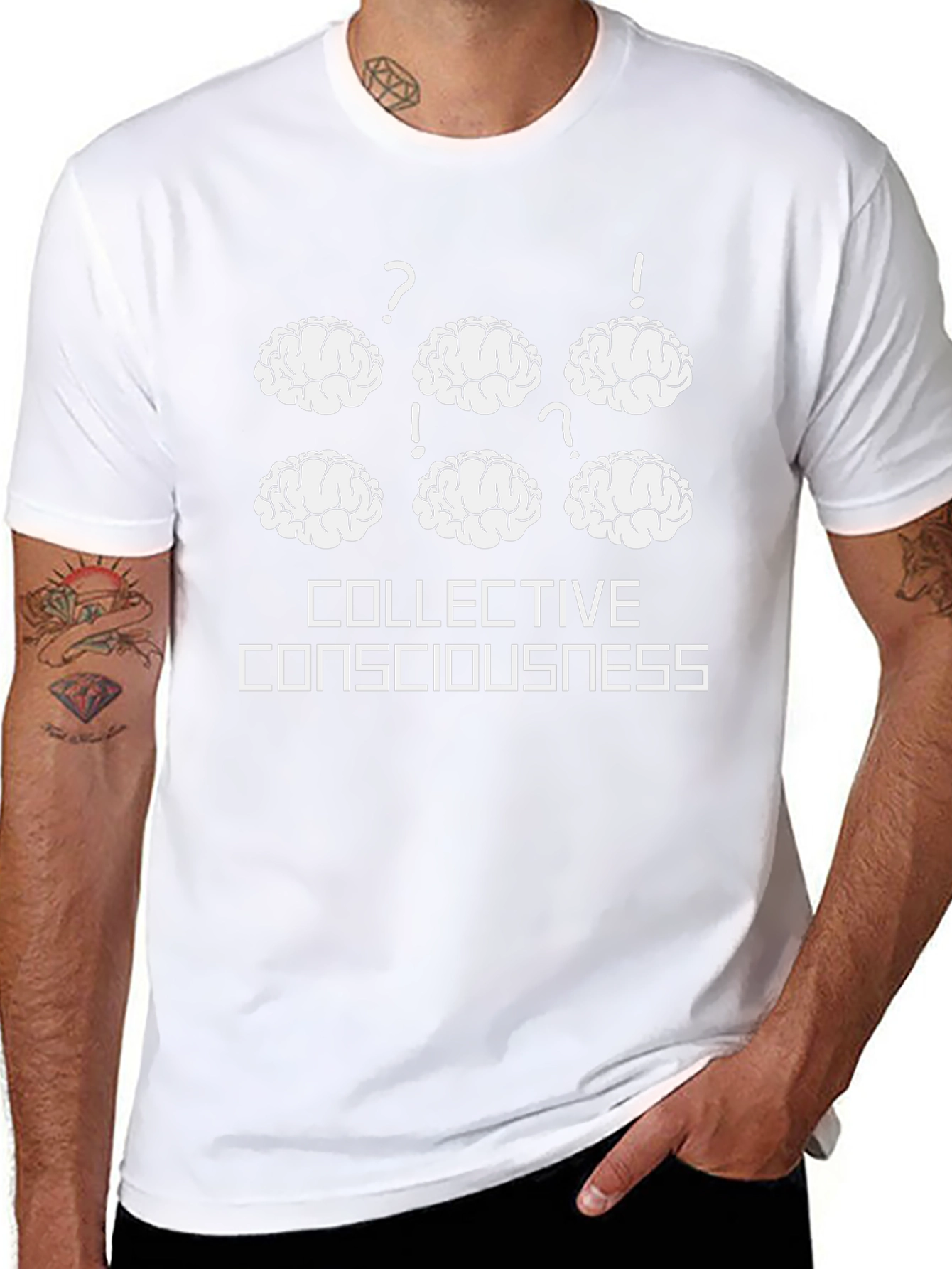 Collective Consciousness Brain T-Shirt