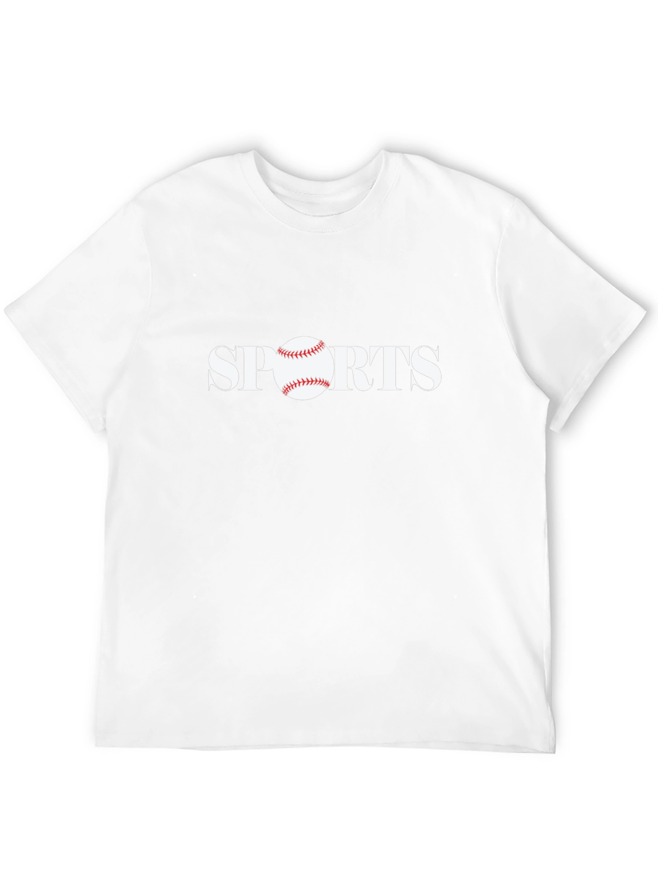 Sports Baseball Graphic Tee - Black