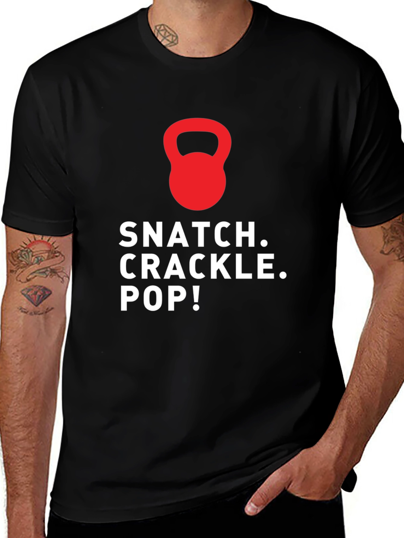 Snatch Crackle Pop Workout T-Shirt