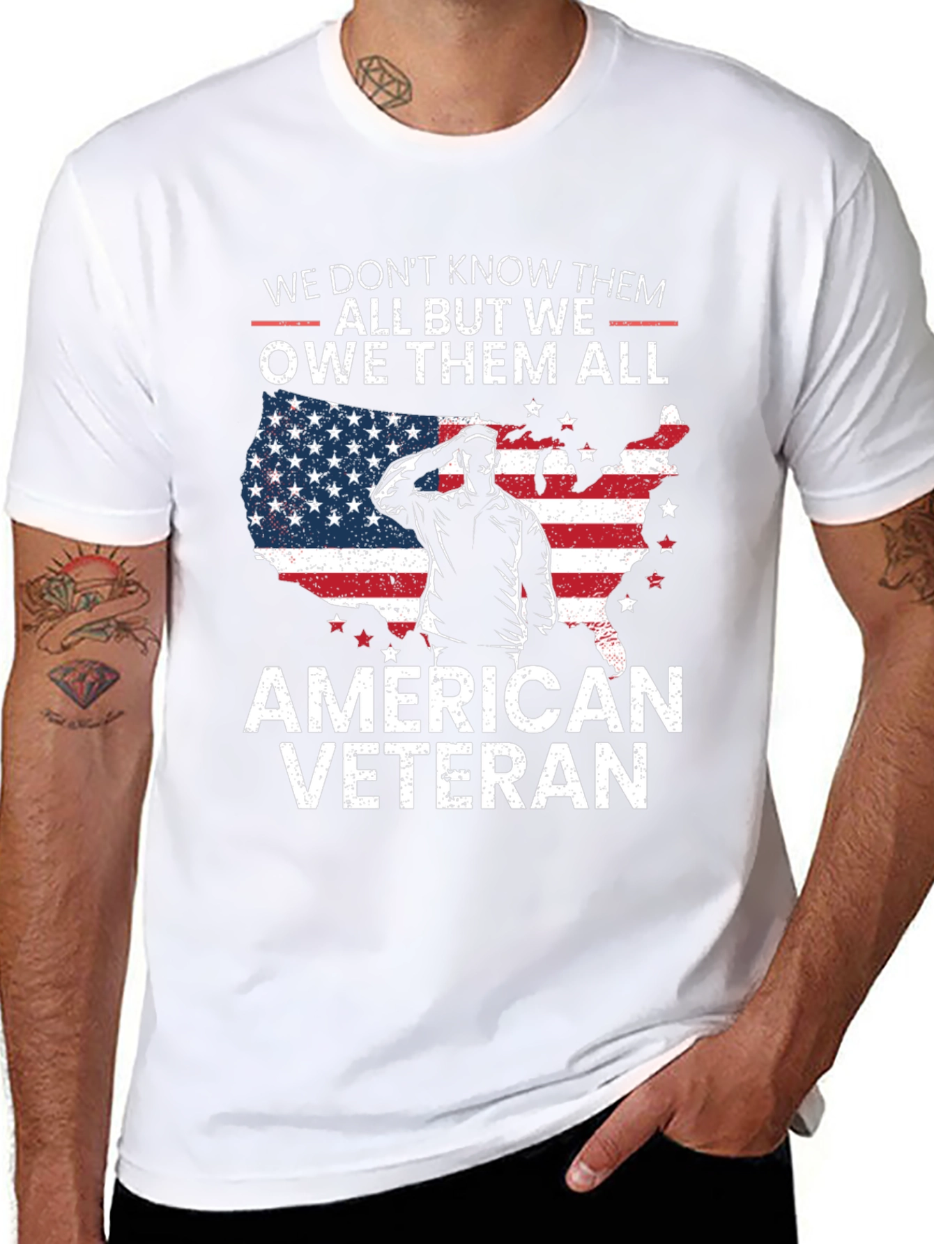American Veteran Graphic Tee