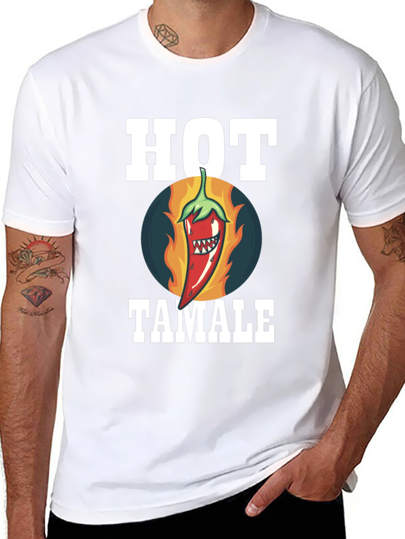 Hot Tamale Graphic Tee - Spicy & Fun!