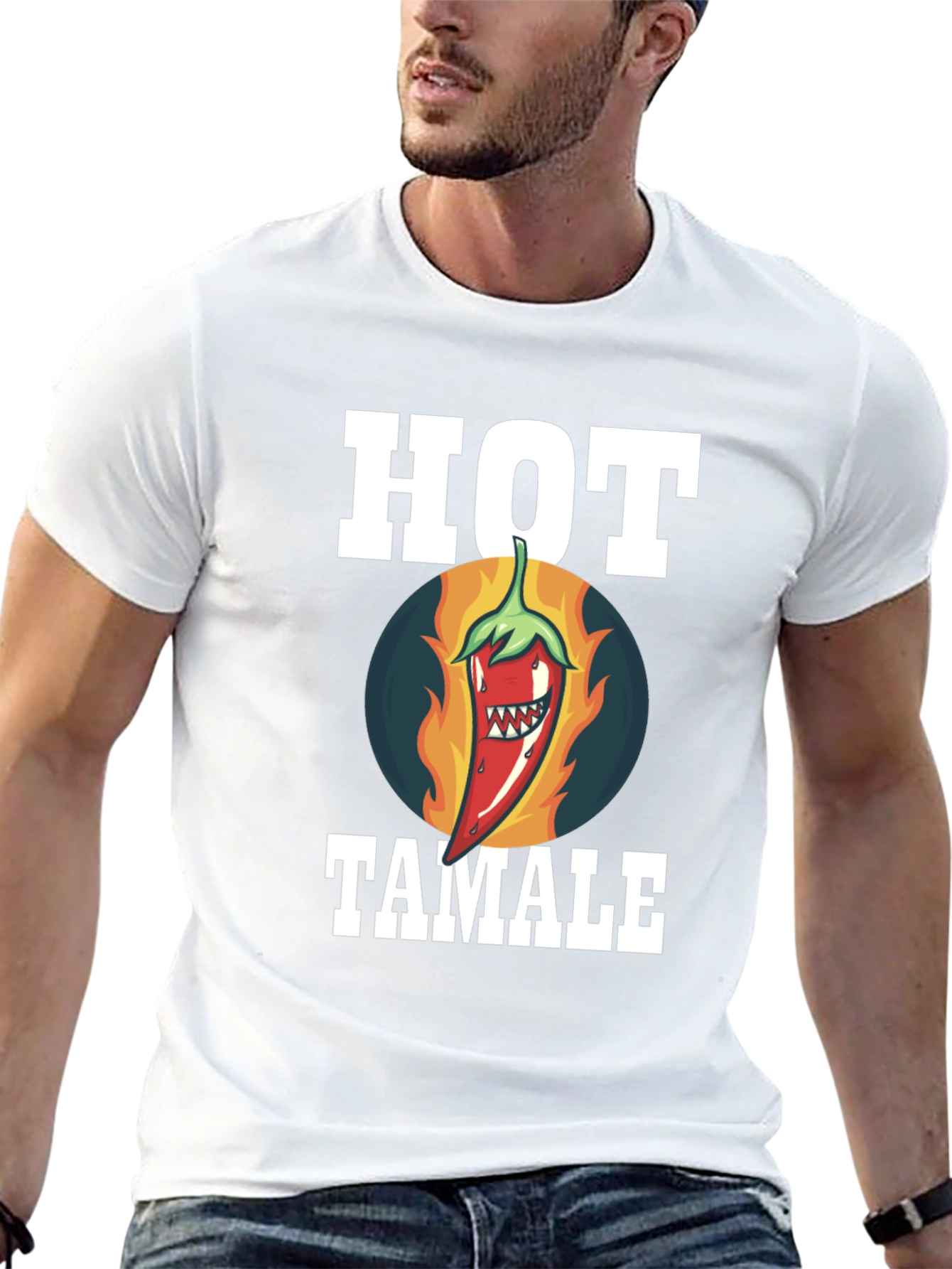 Hot Tamale Graphic Tee - Spicy & Fun!