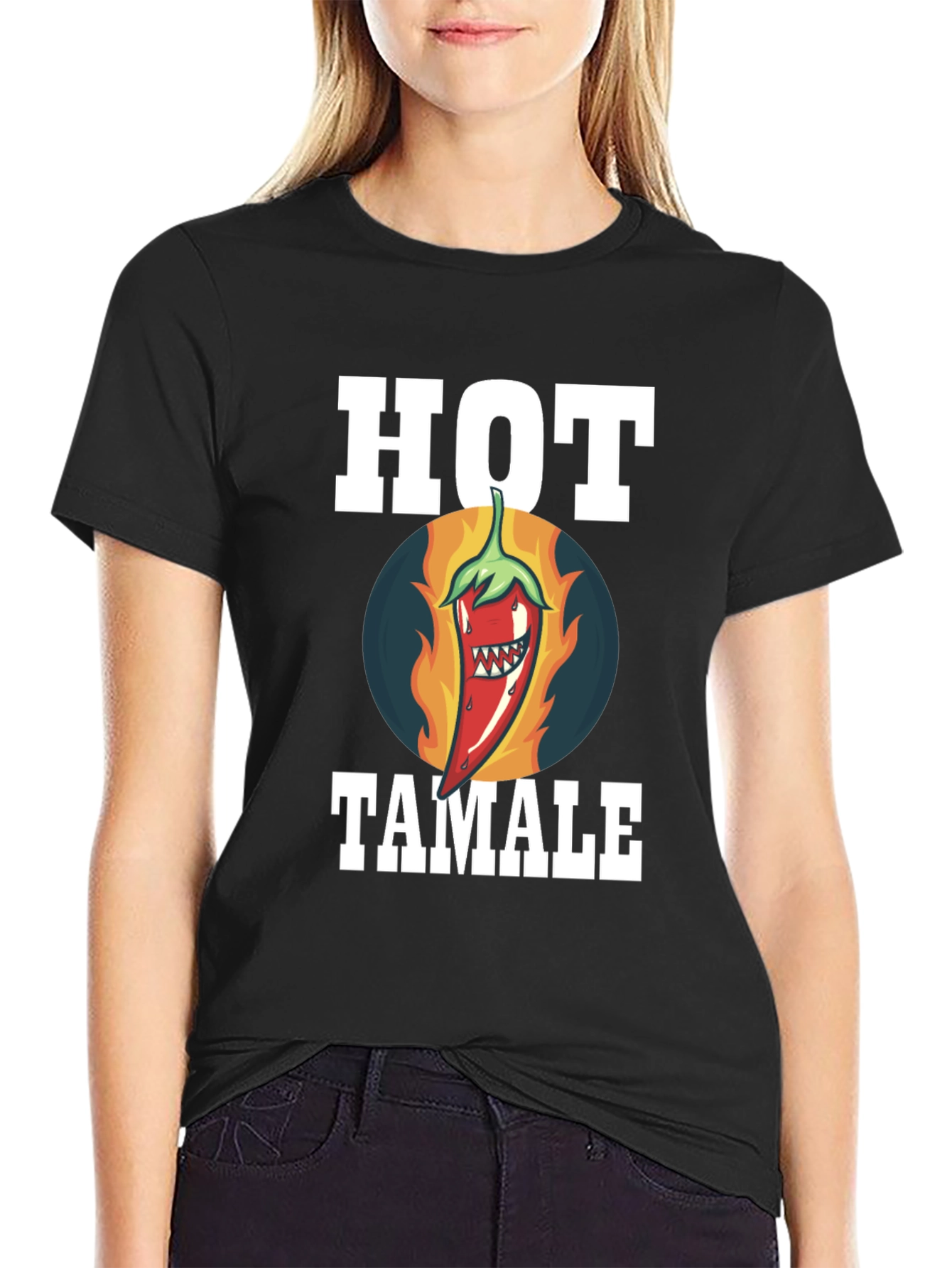 Hot Tamale Graphic Tee - Spicy & Fun!