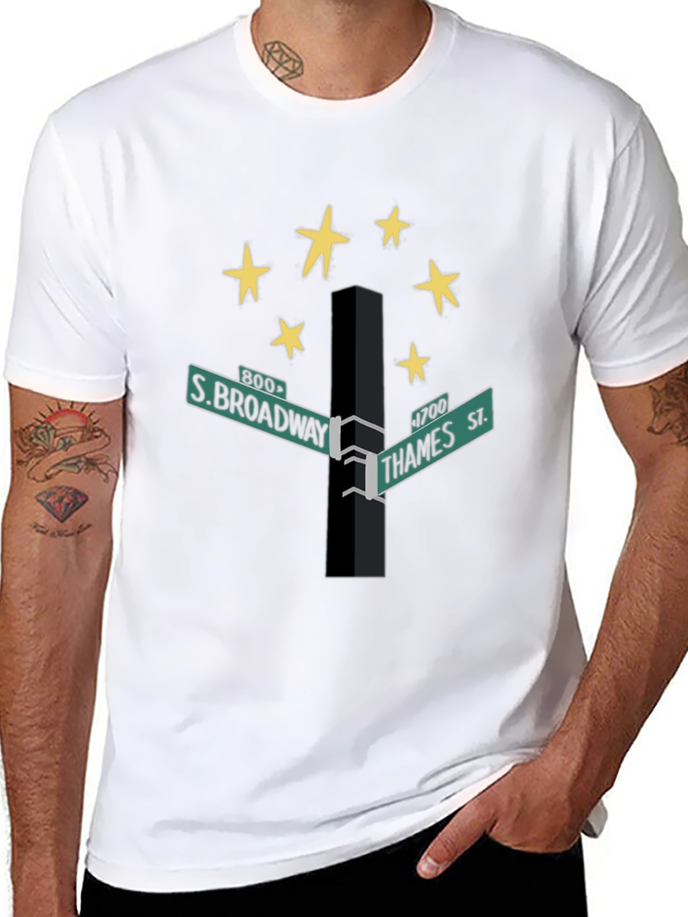 Broadway & Thames T-Shirt - Starry Street Style