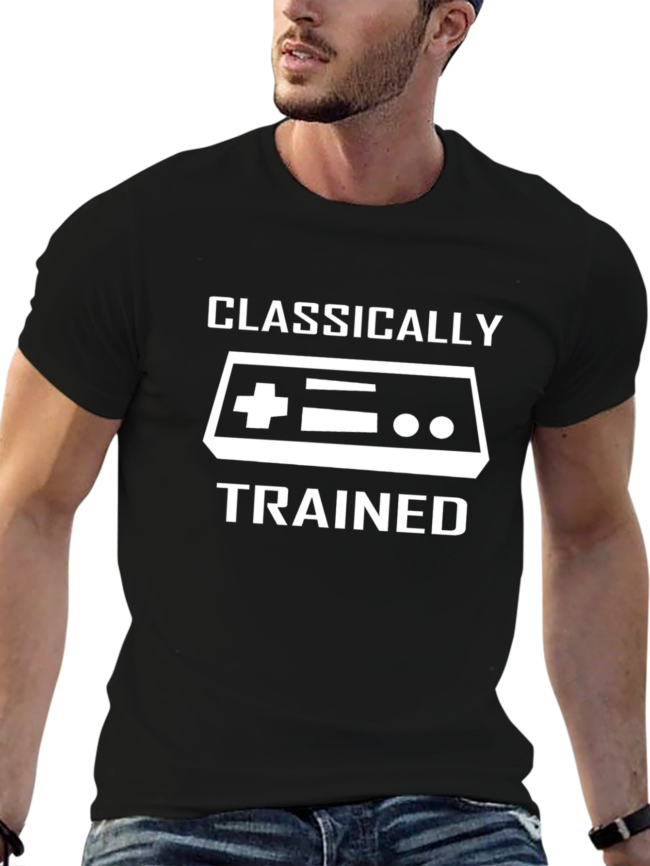 Classically Trained Gamer T-Shirt - Retro Gaming Tee