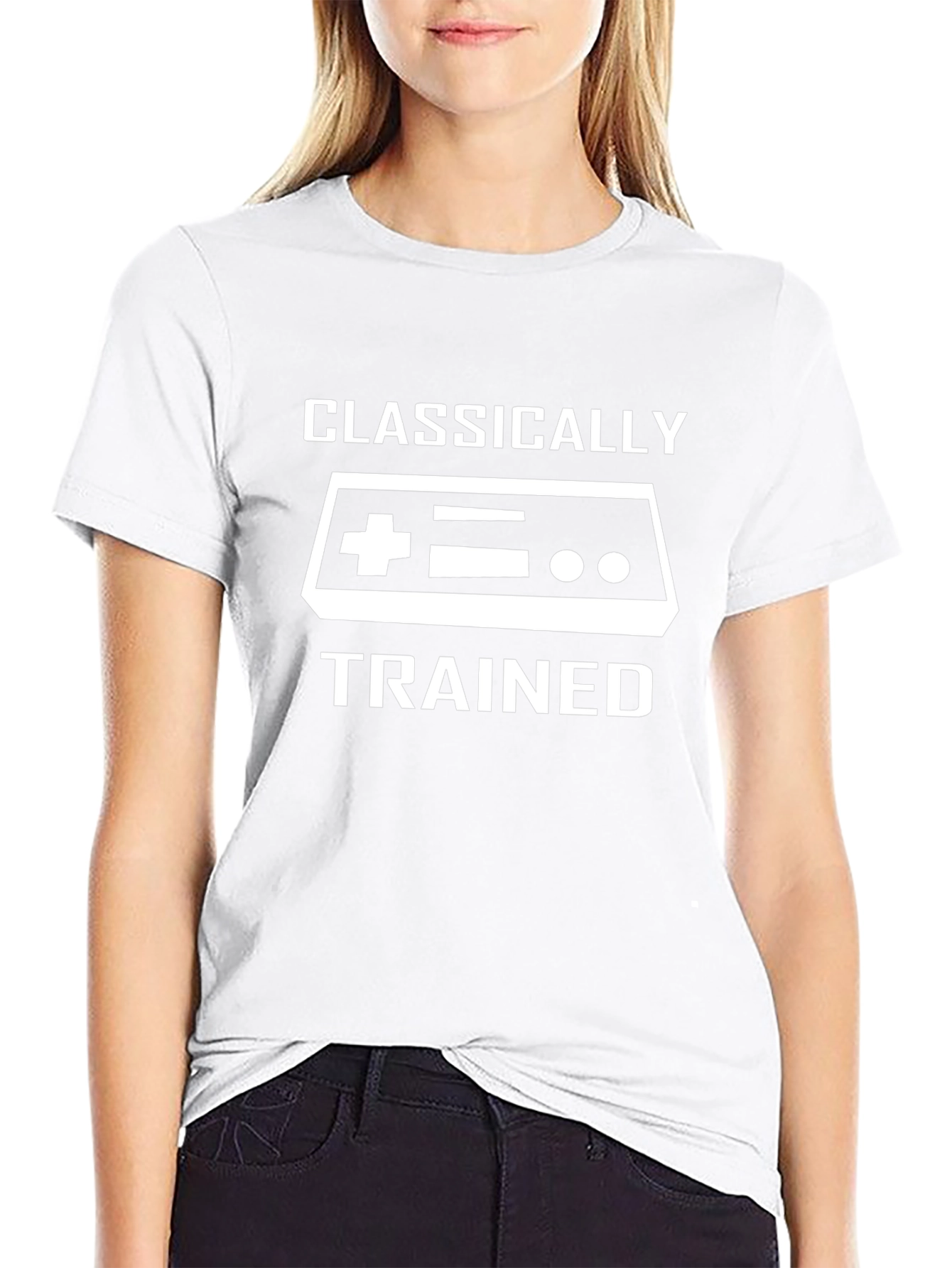 Classically Trained Gamer T-Shirt - Retro Gaming Tee