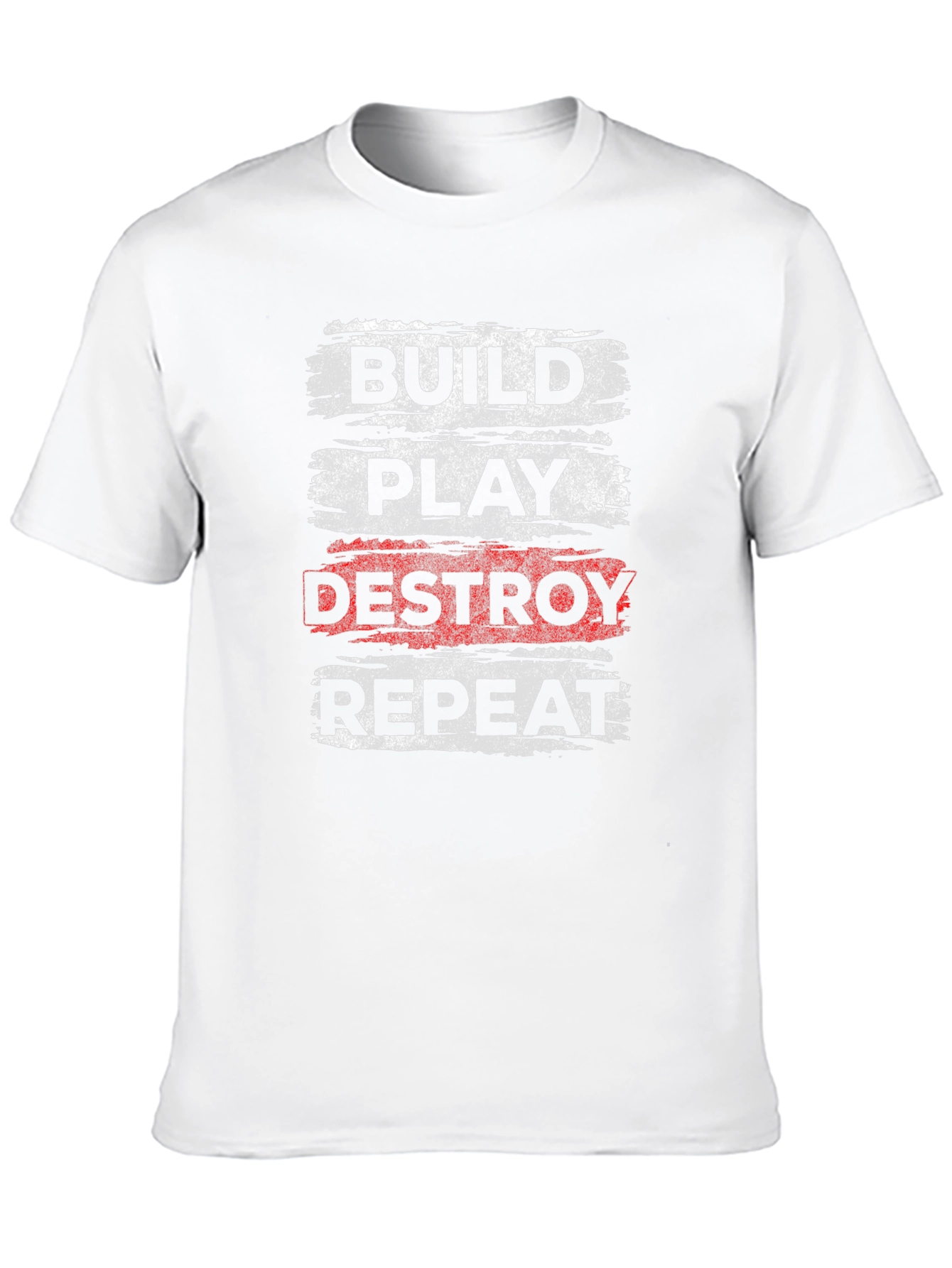 Build Play Destroy Repeat Graphic Tee