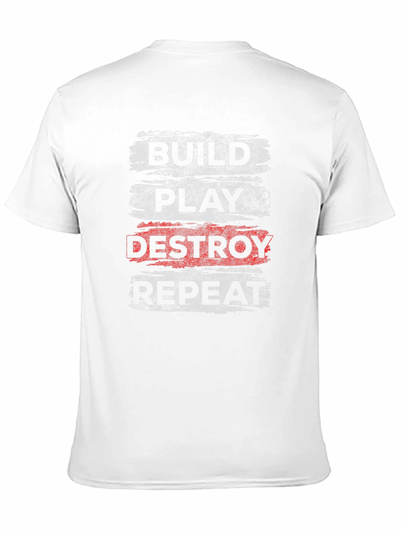Build Play Destroy Repeat Graphic Tee