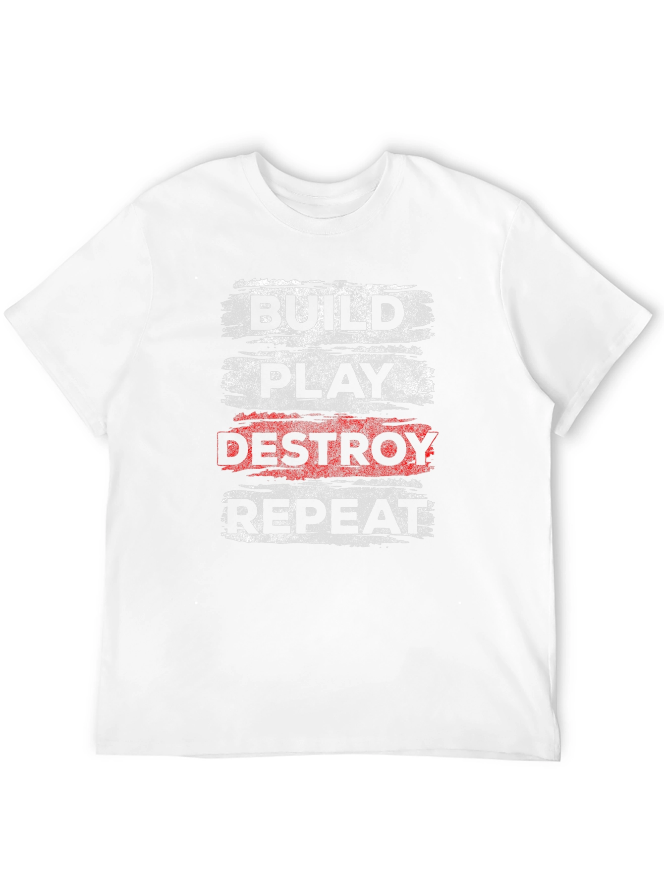 Build Play Destroy Repeat Graphic Tee