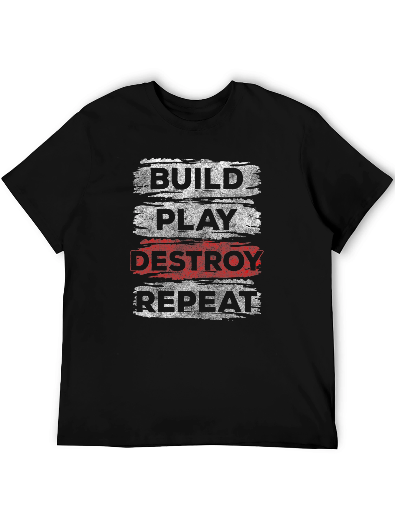 Build Play Destroy Repeat Graphic Tee
