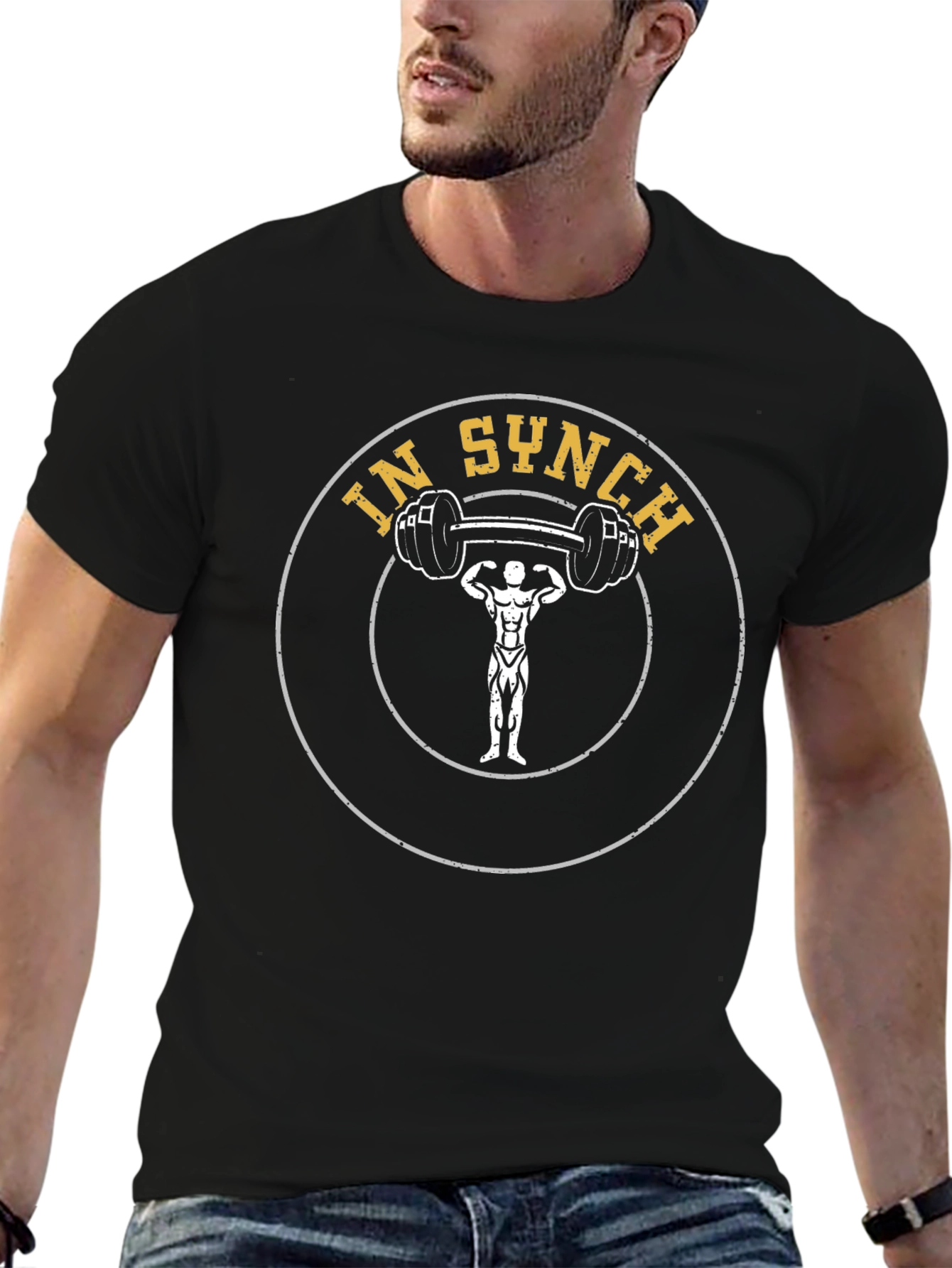 In Synch Weightlifting Graphic Tee