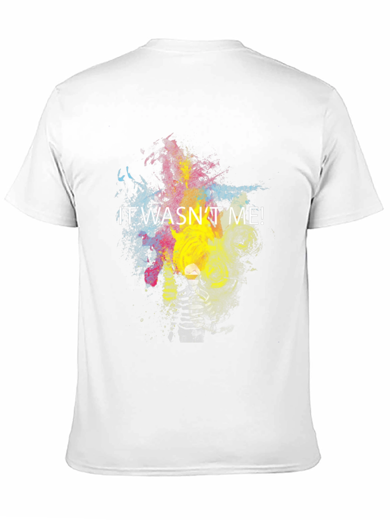 It Wasnt Me! Graphic Tee - Quirky Design