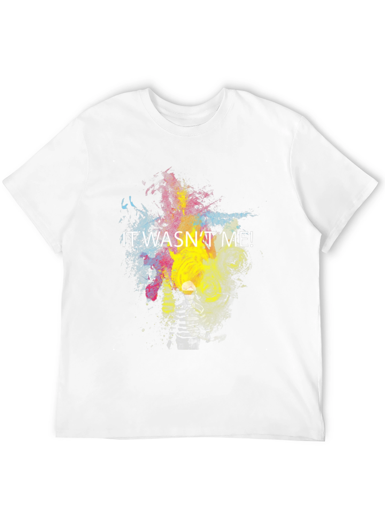 It Wasnt Me! Graphic Tee - Quirky Design