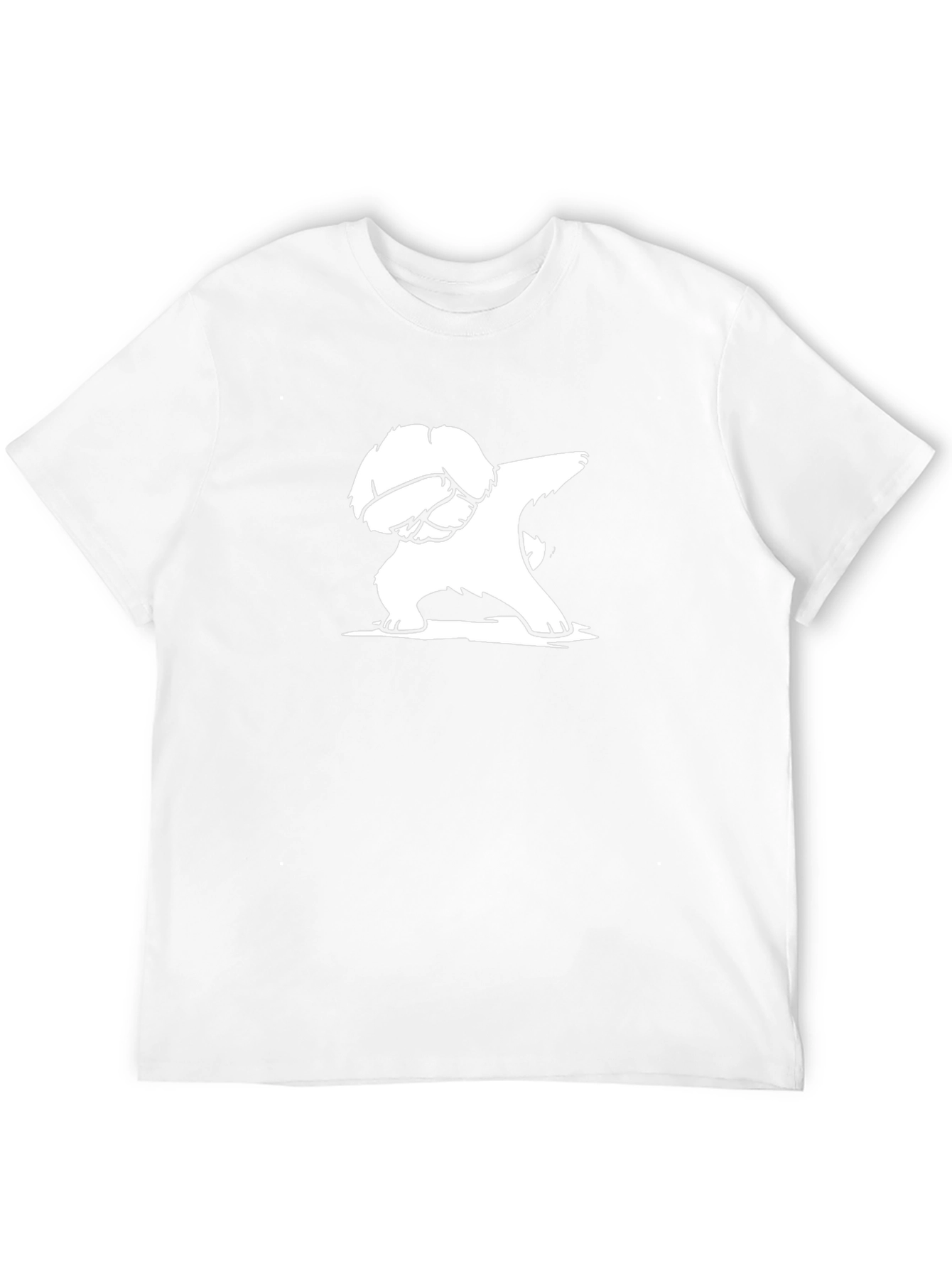 Dabbing Dog Graphic Tee - Black T-Shirt