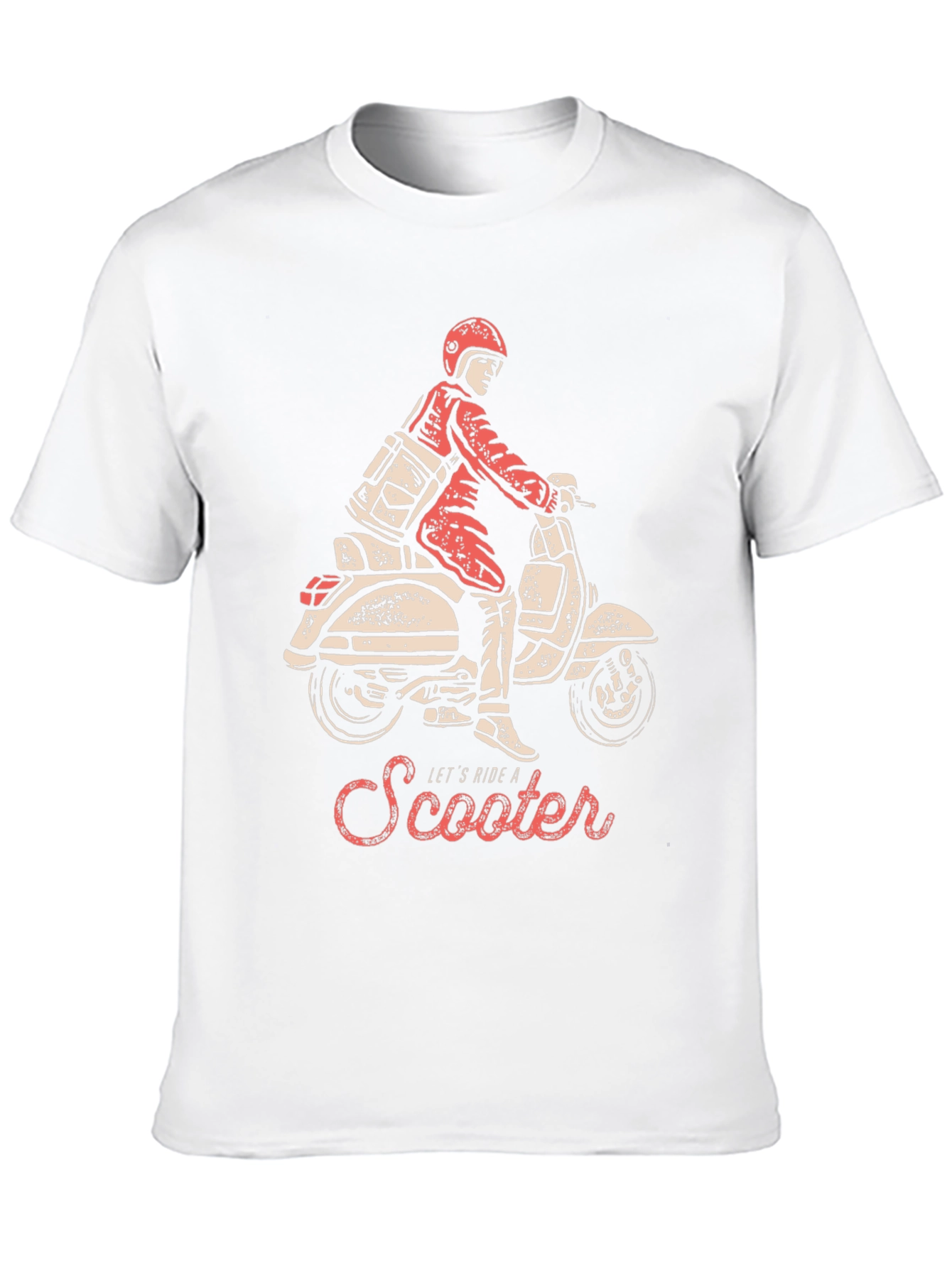 Retro Scooter Ride Graphic Tee
