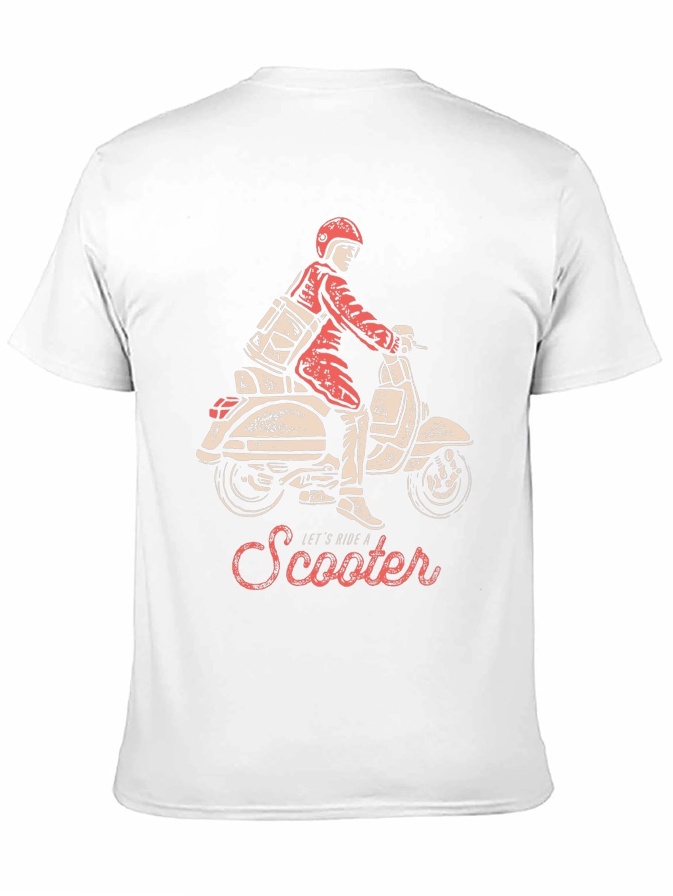 Retro Scooter Ride Graphic Tee