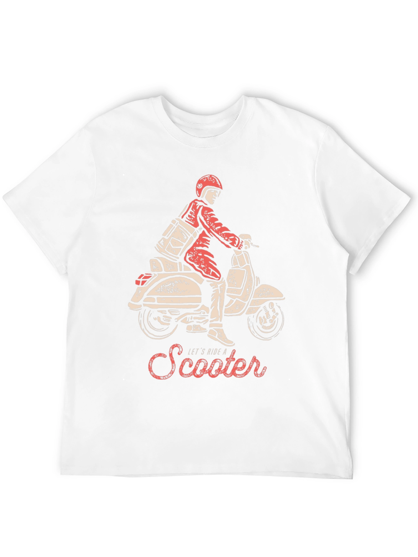 Retro Scooter Ride Graphic Tee