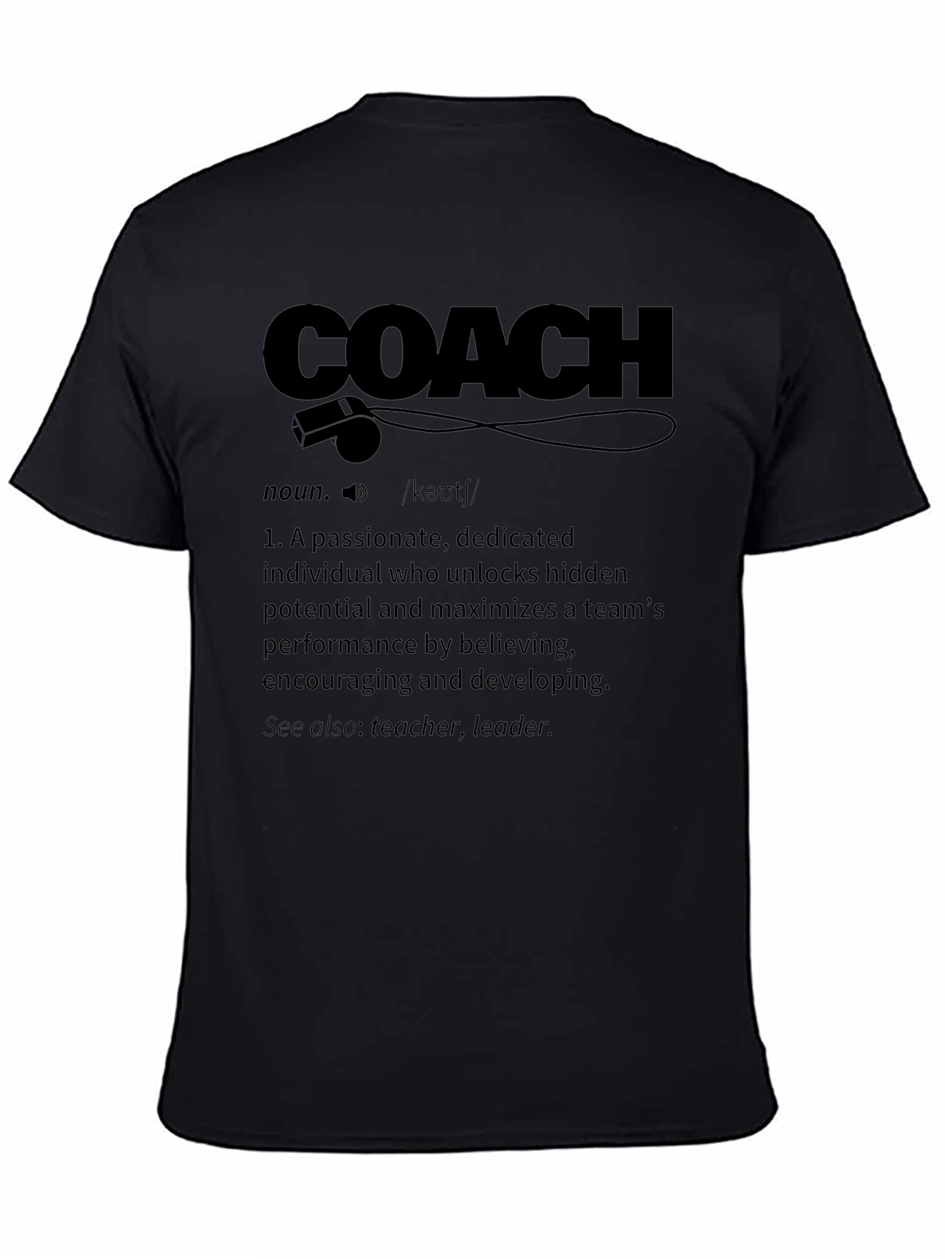Coach Definition Graphic T-Shirt