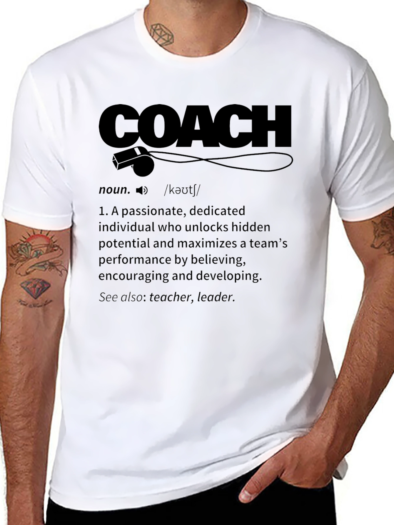 Coach Definition Graphic T-Shirt
