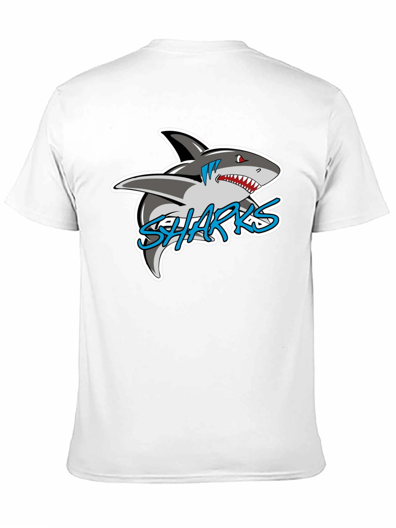 Black Sharks Graphic T-Shirt