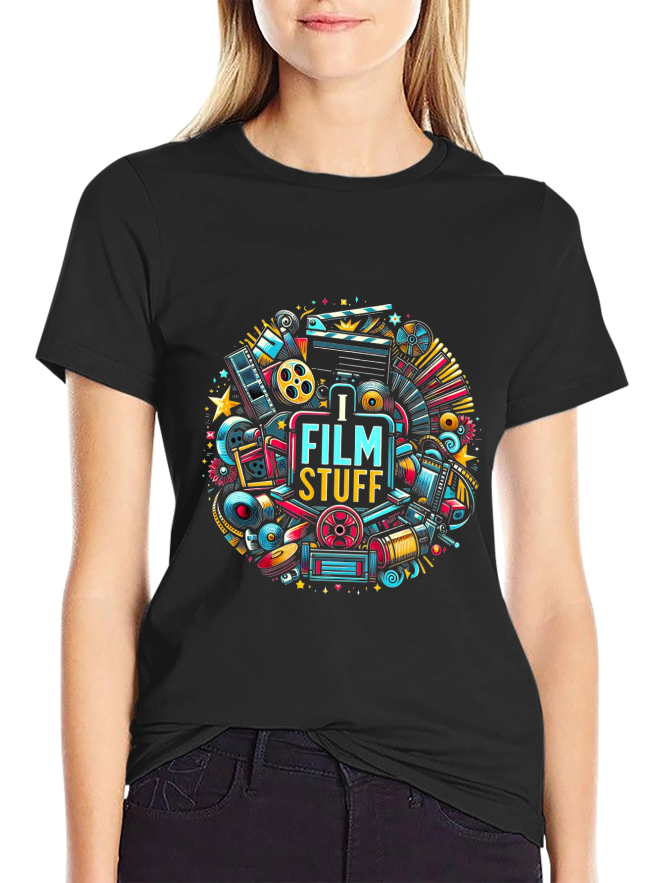 Film Stuff Graphic T-Shirt | Cool Filmmaking Tee