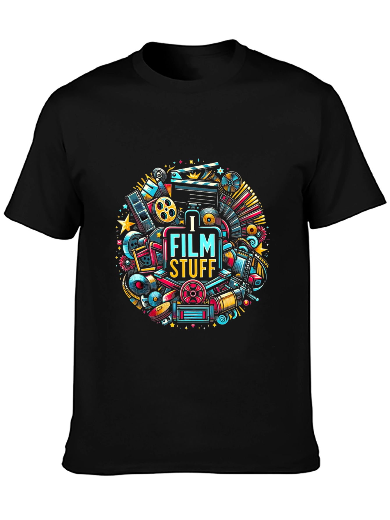 Film Stuff Graphic T-Shirt | Cool Filmmaking Tee