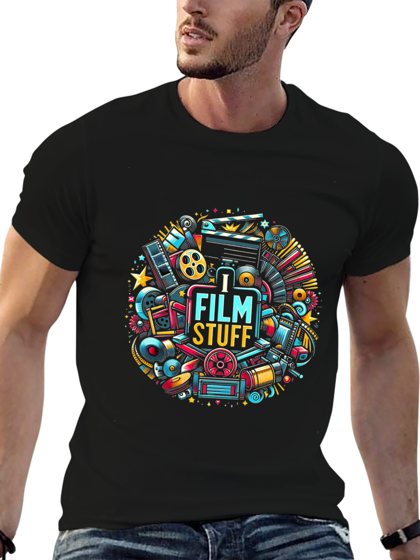 Film Stuff Graphic T-Shirt | Cool Filmmaking Tee