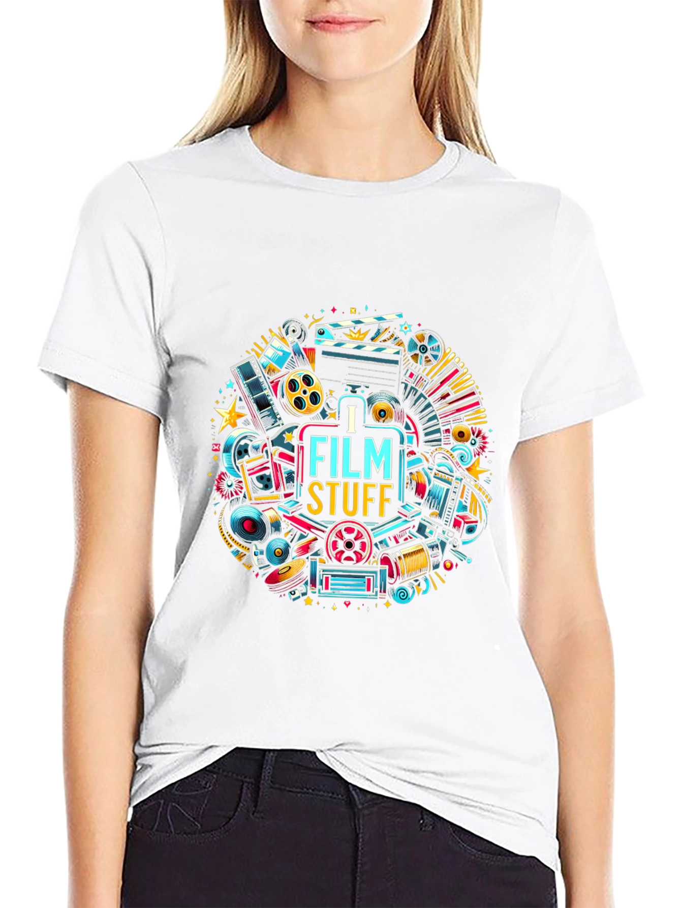 Film Stuff Graphic T-Shirt | Cool Filmmaking Tee
