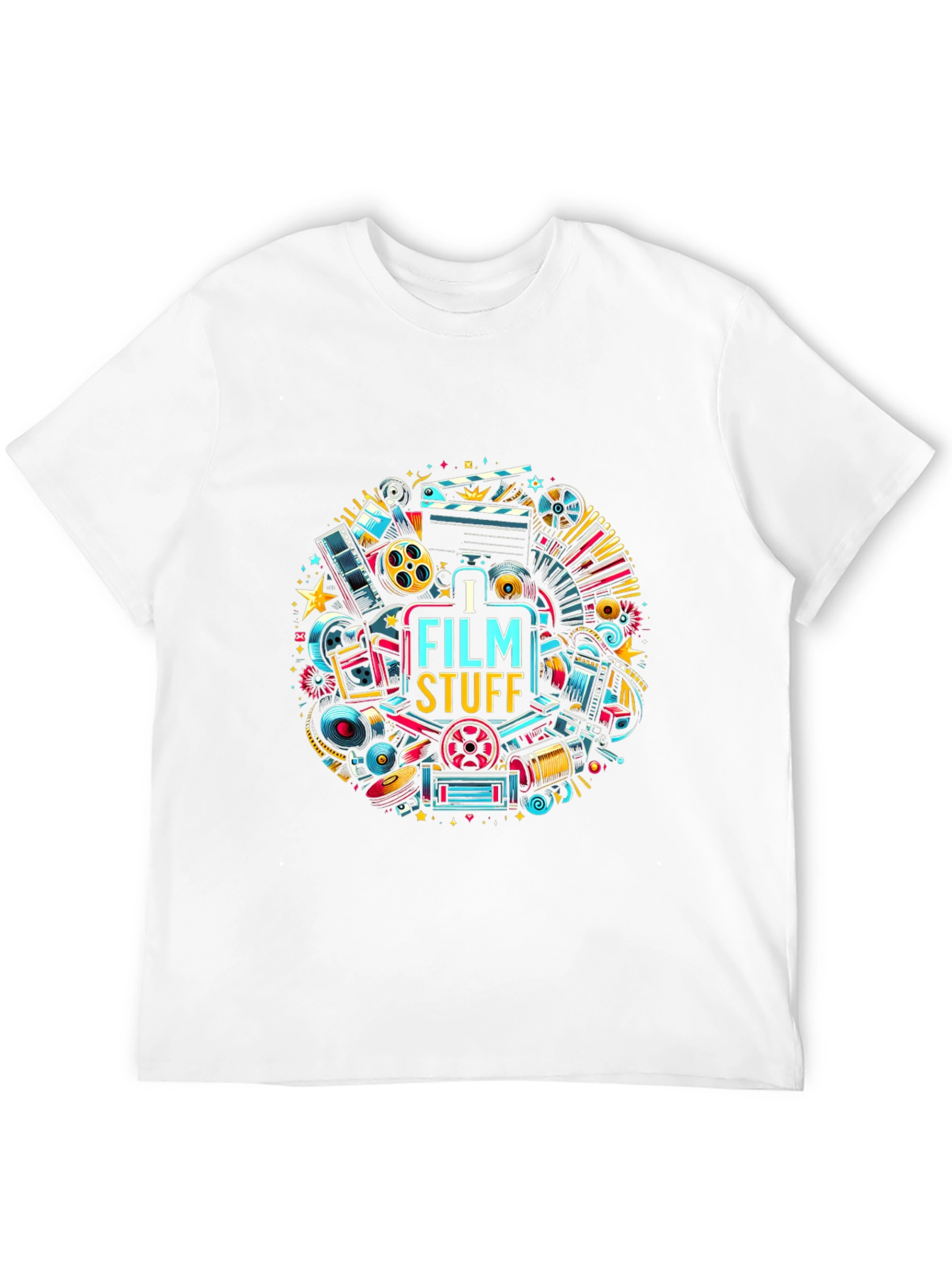 Film Stuff Graphic T-Shirt | Cool Filmmaking Tee
