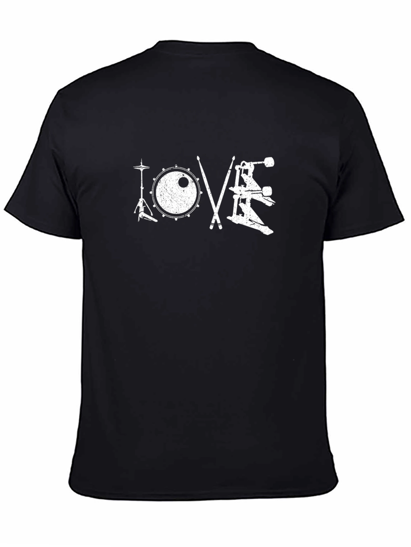 Drummers Love T-Shirt - Music Lover Tee