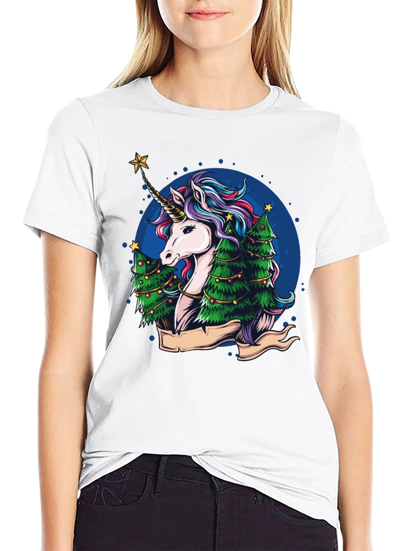 Unicorn Christmas T-Shirt