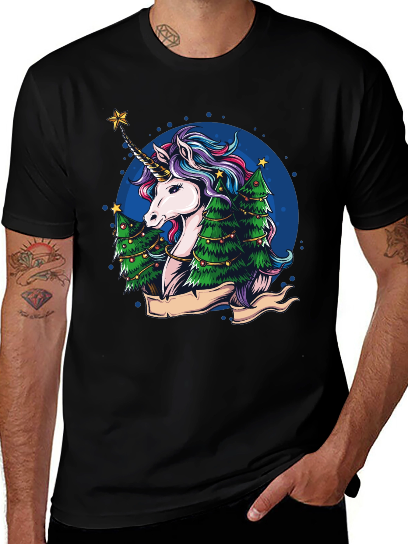 Unicorn Christmas T-Shirt