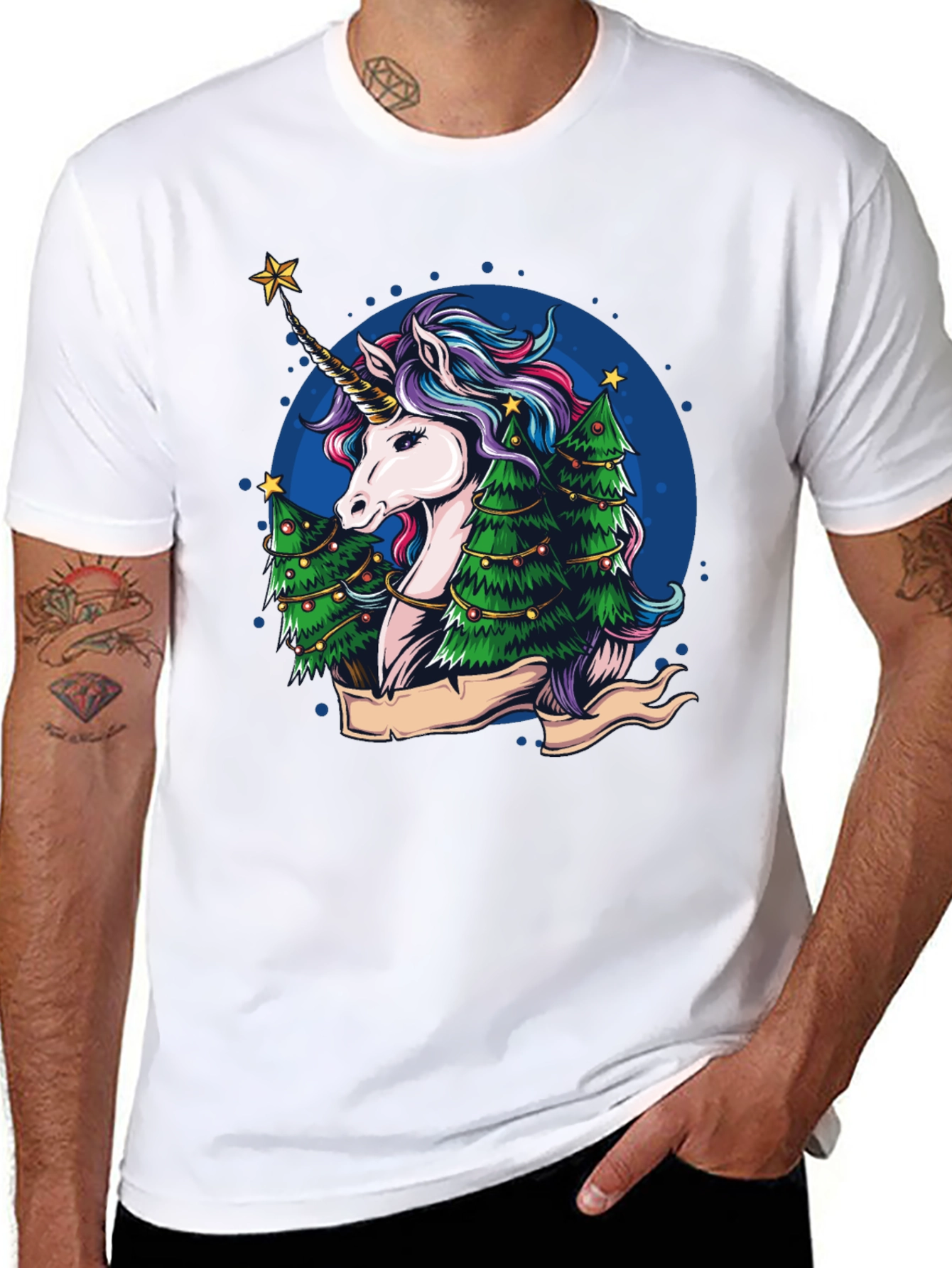 Unicorn Christmas T-Shirt