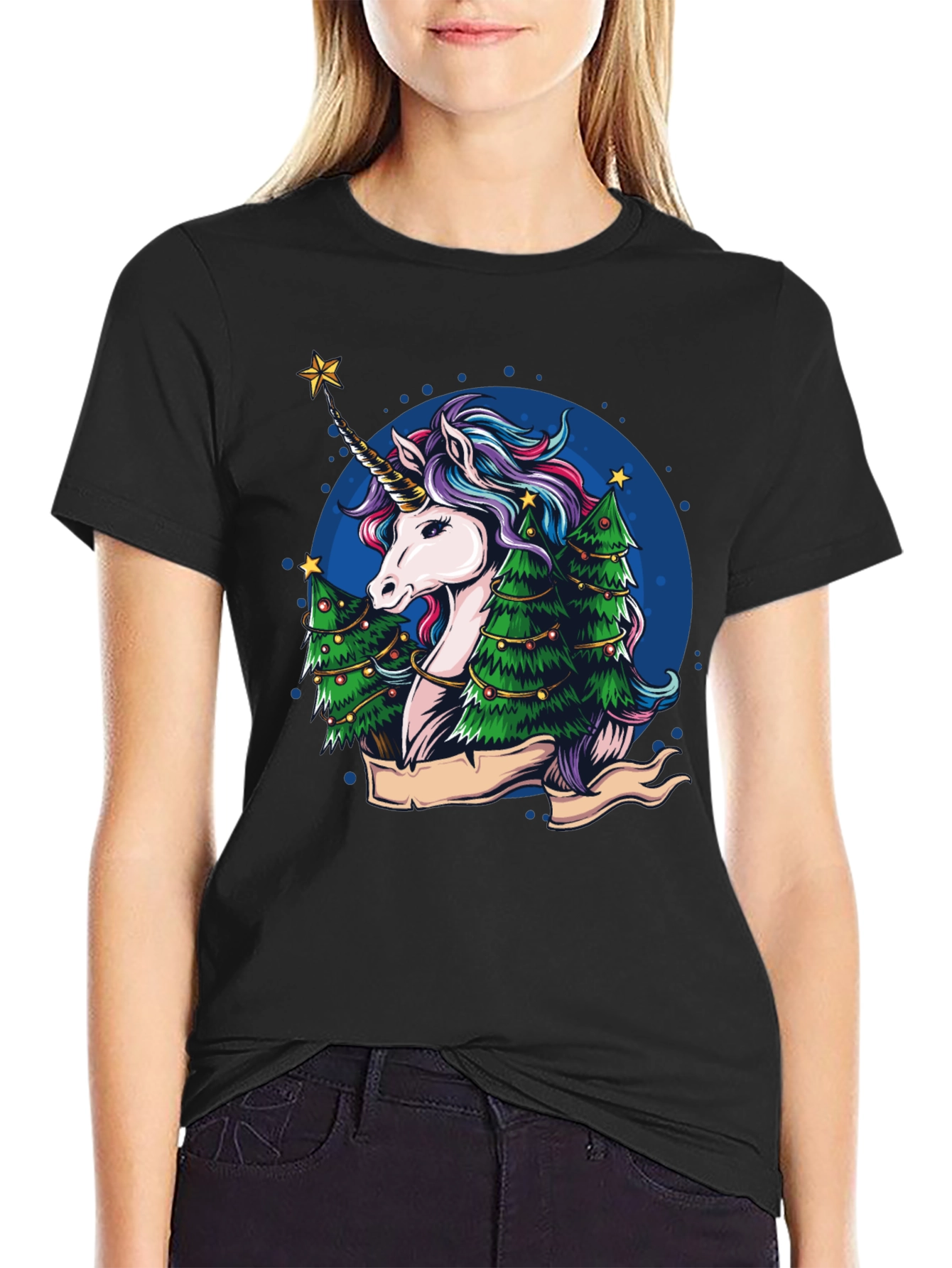Unicorn Christmas T-Shirt