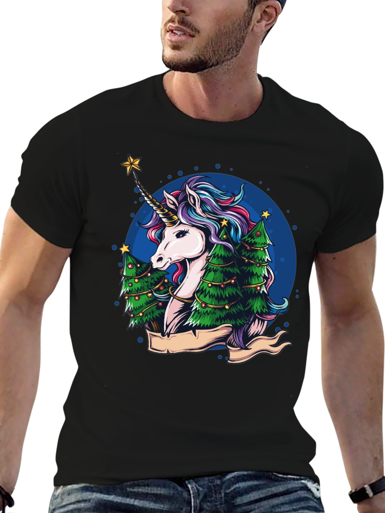 Unicorn Christmas T-Shirt